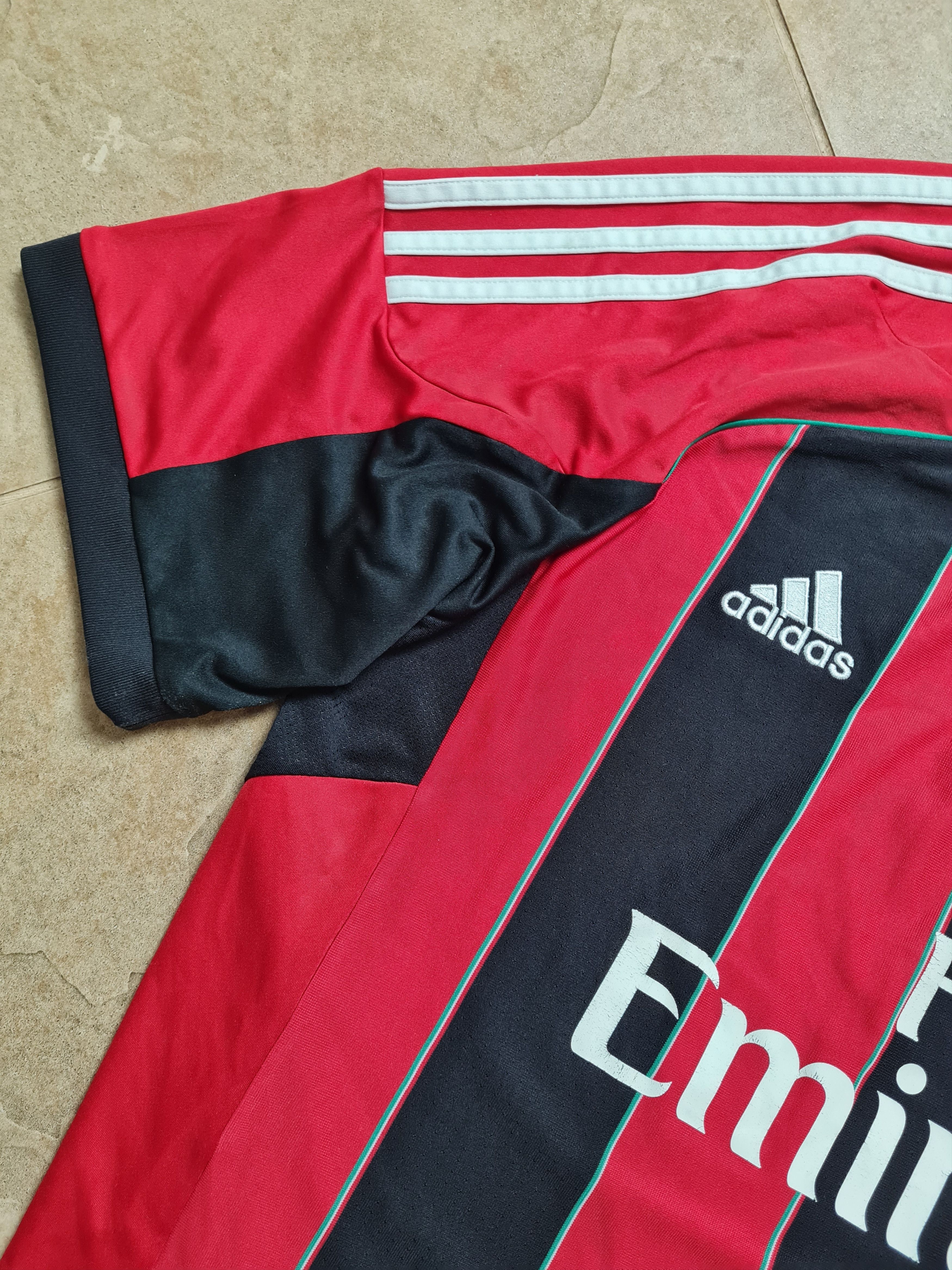 Adidas AC Milan Home Football Shirt 2012-13 Adidas X23680 Size US XL / EU 56 / 4 - 6 Thumbnail