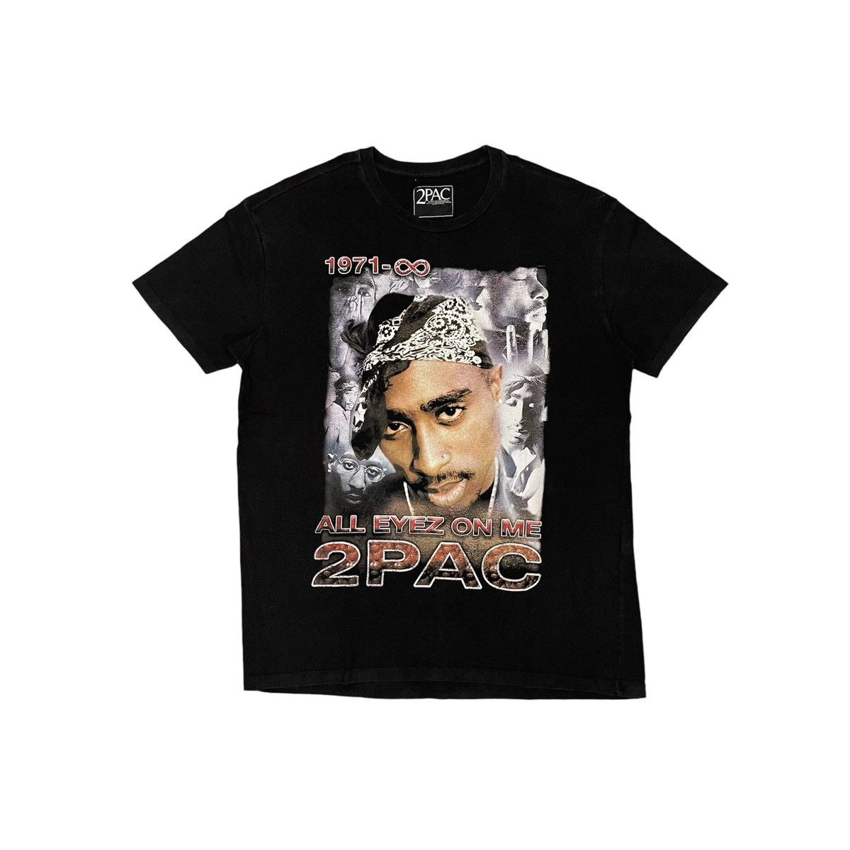 Band Tees × Vintage Vintage 2pac tee Size US L / EU 52-54 / 3 - 1 Thumbnail