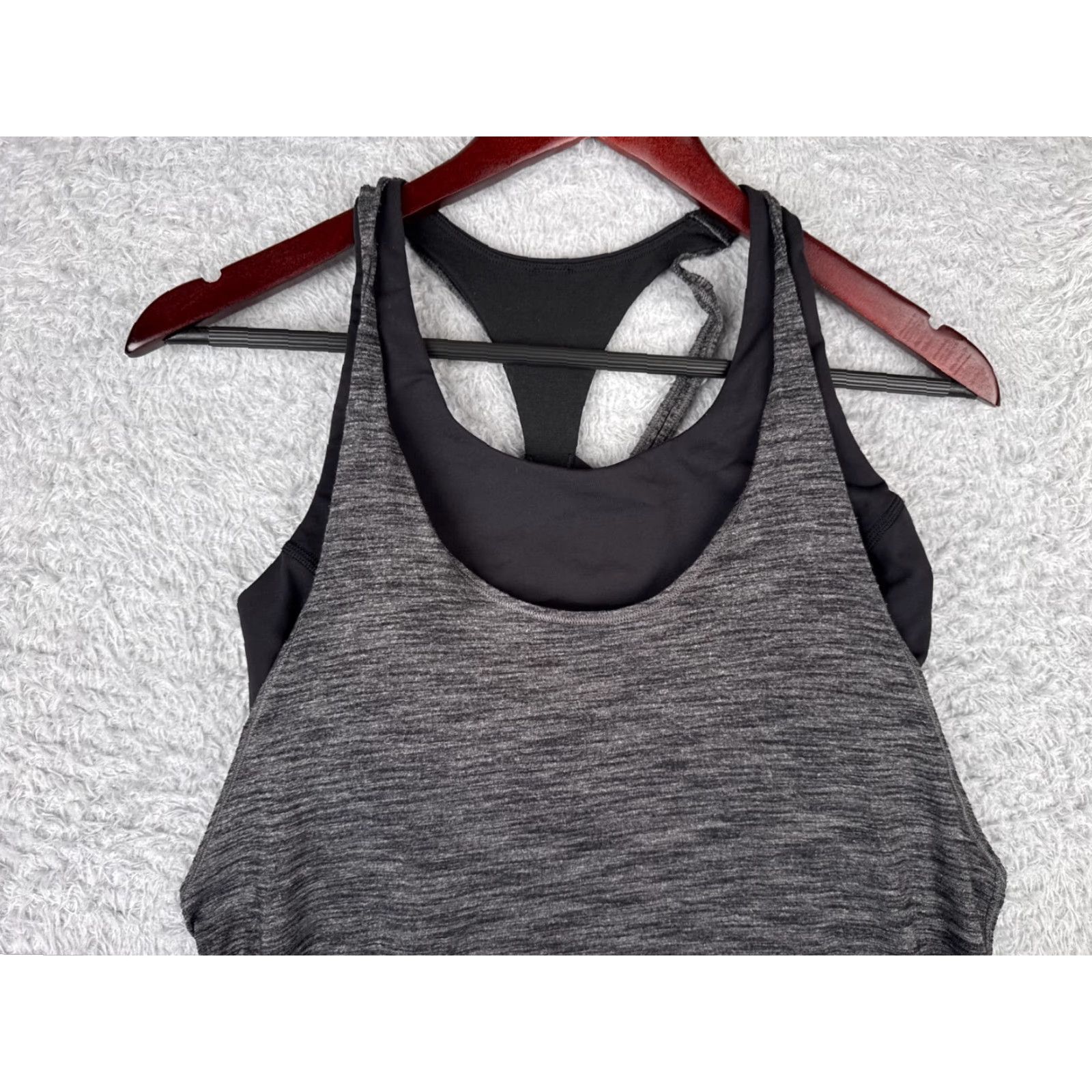 Lululemon Lululemon Shirt Women 8 Gray Tank Seriously Light Luon Twist and Toil W1NFKS Size M / US 6-8 / IT 42-44 - 4 Thumbnail