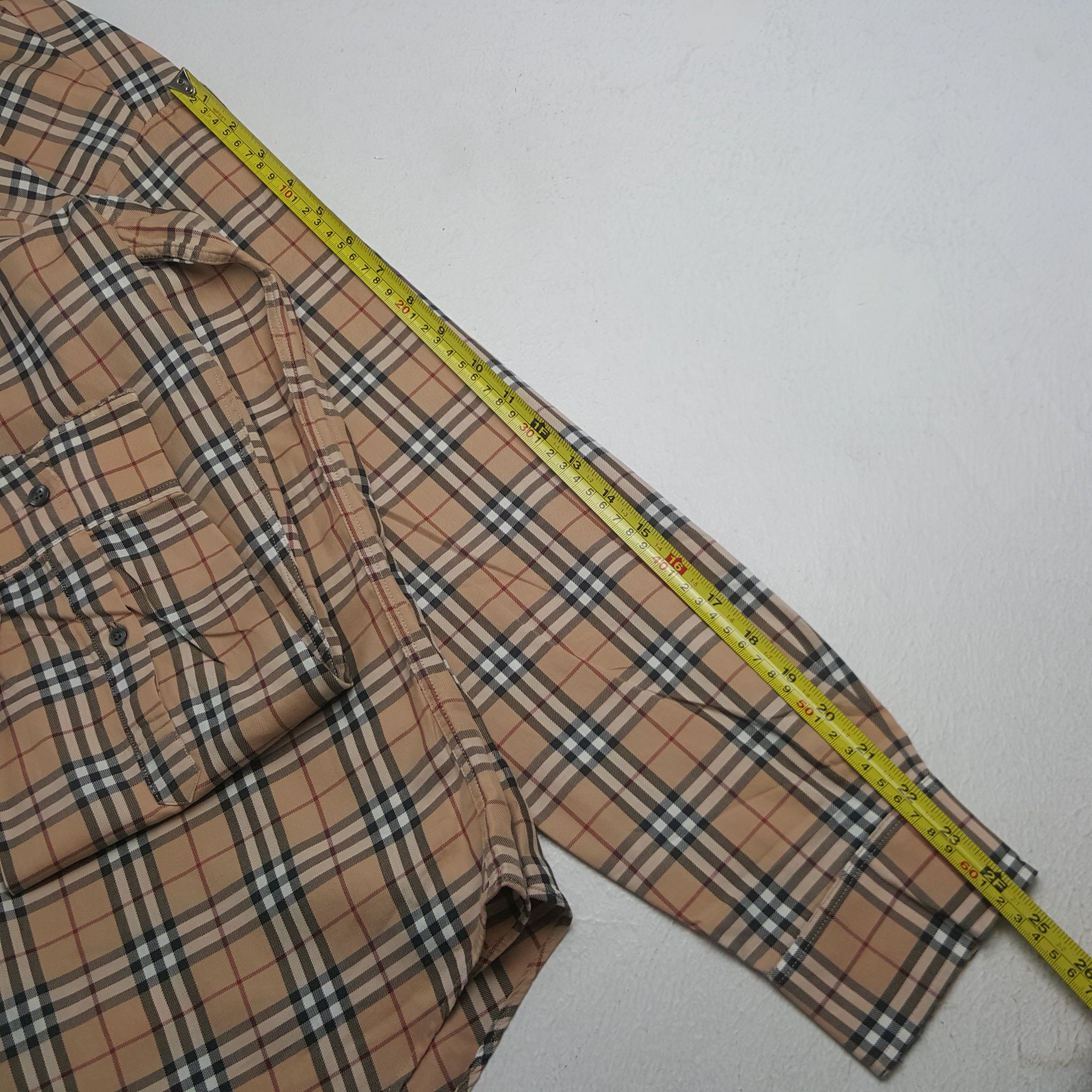Burberry Vintage Burberry London Designer Shirt Button Up RR12 Size US XL / EU 56 / 4 - 6 Thumbnail