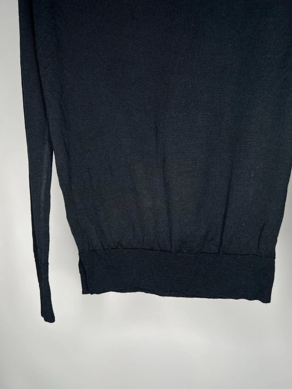 John Smedley John Smedley Men's Casual Wool Turtleneck Sweater Pullover Size US S / EU 44-46 / 1 - 4 Thumbnail