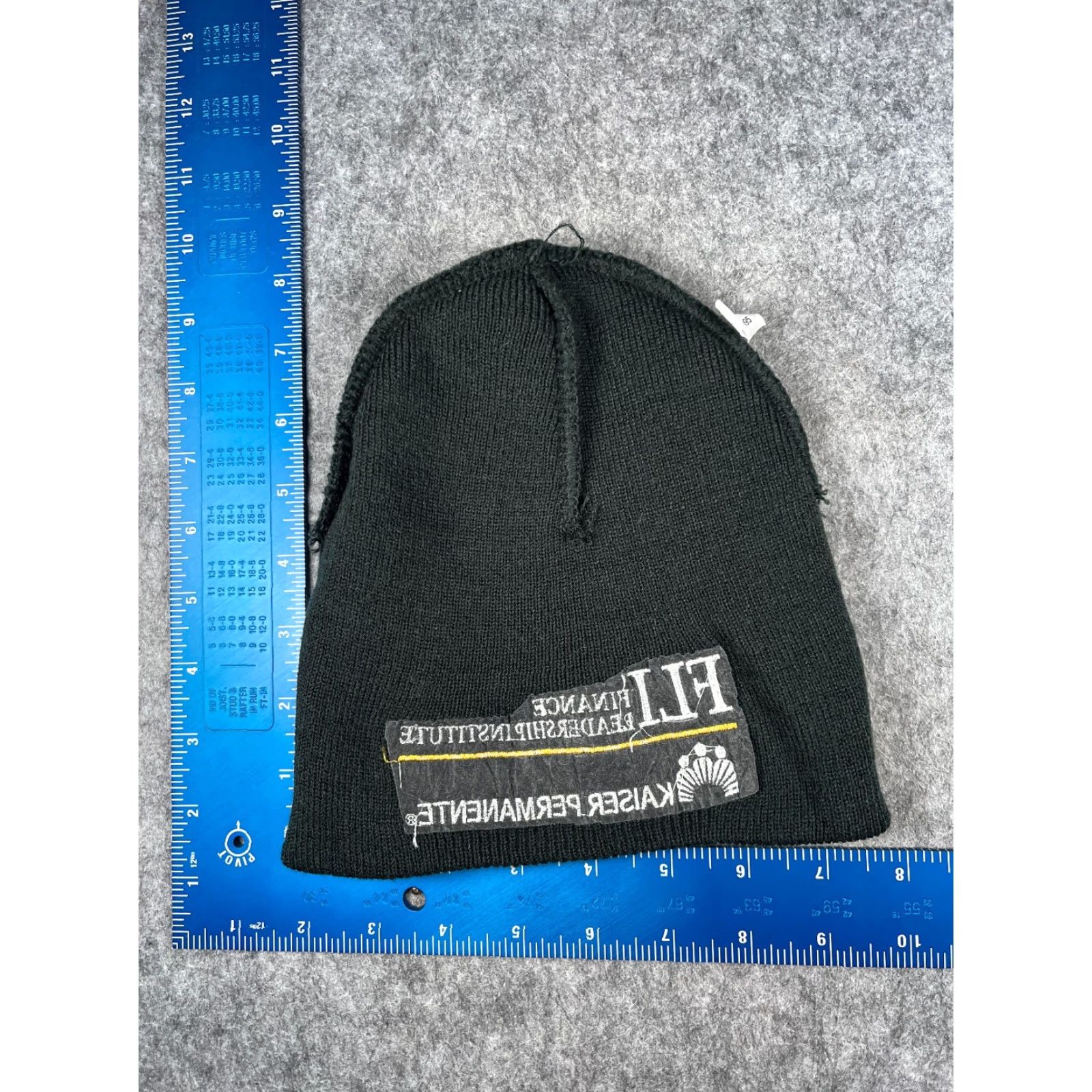 Port & Company Port & Company FLI Finance Leadership Institute Beanie Toque Knit Black One Size Adult Unisex Hats Knit Acrylic Winter Fall Spring Ski Active Size ONE SIZE - 5 Thumbnail