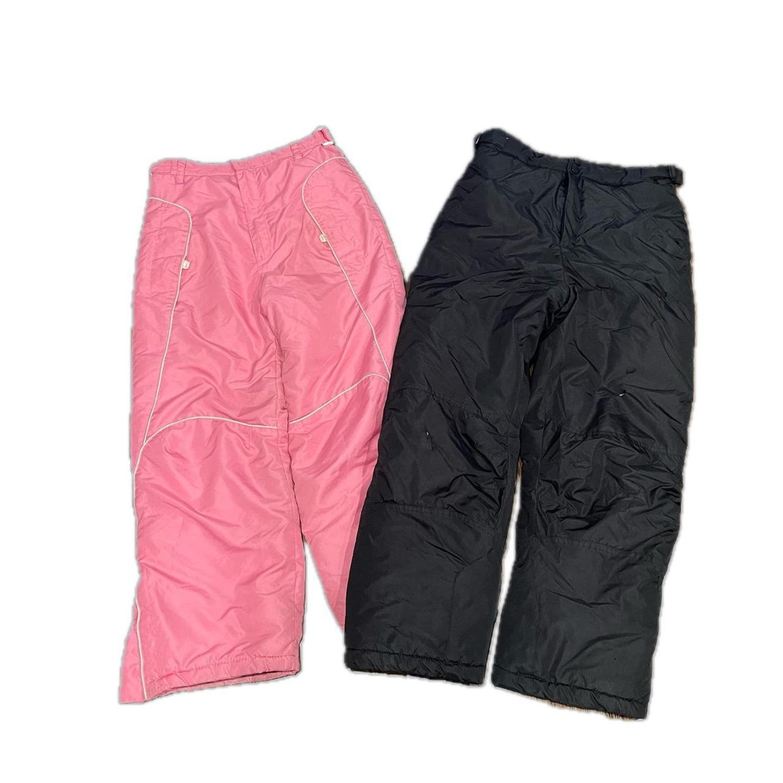 image of Baggy Wide Leg London Fog Ski Pants Bundle in Black, Women's (Size 24)