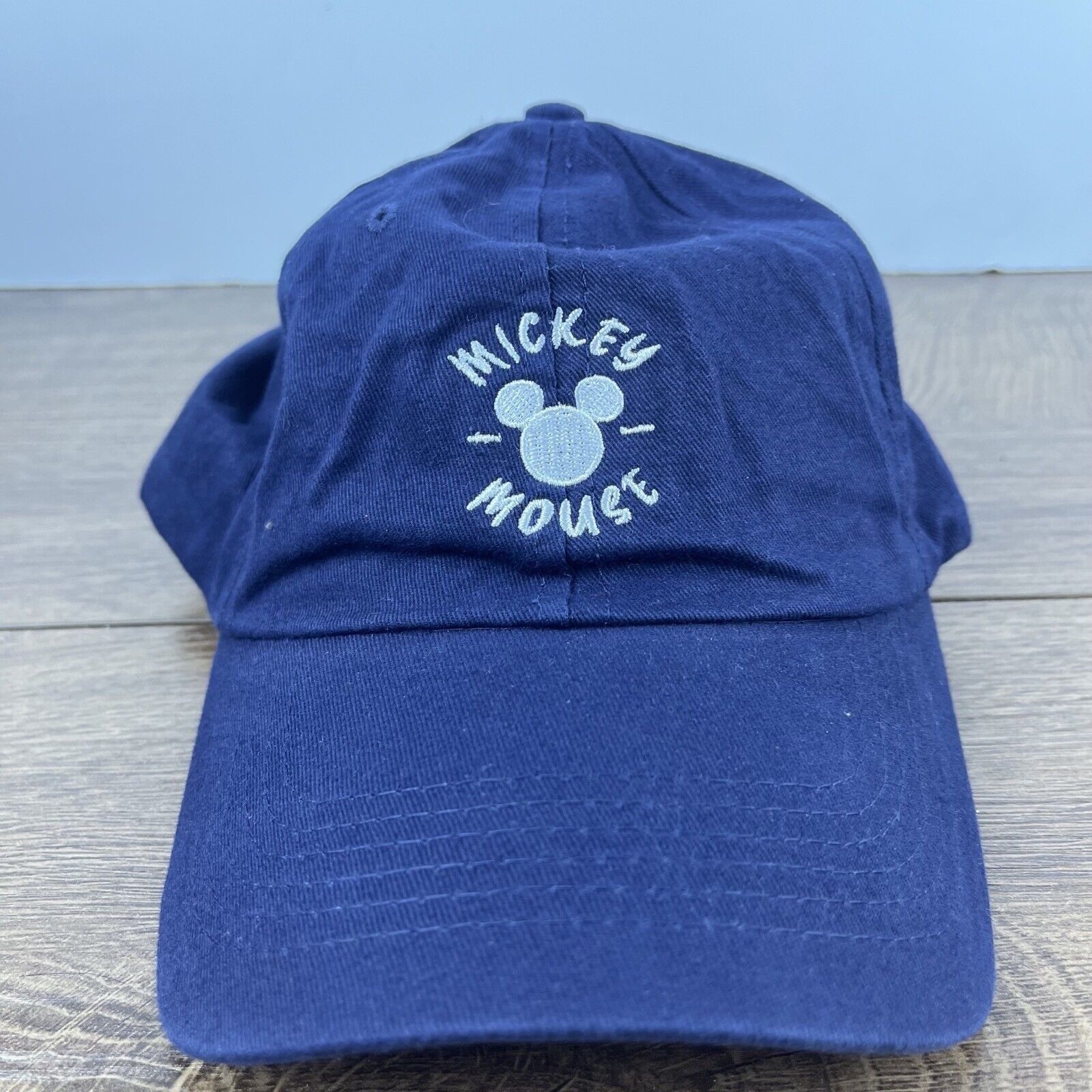 Other Mickey Mouse Hat Blue Cap Adjustable Hat Blue Hat Adjustable Size ONE SIZE - 2 Thumbnail