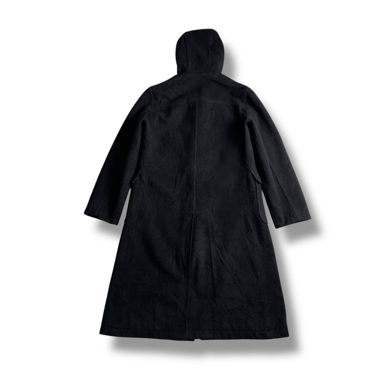 If Six Was Nine 🇯🇵 PPFM METAL BUCKLE STRAP PUNK GOTHIC LONG HEAVY COAT JACKET Size US L / EU 52-54 / 3 - 2 Thumbnail