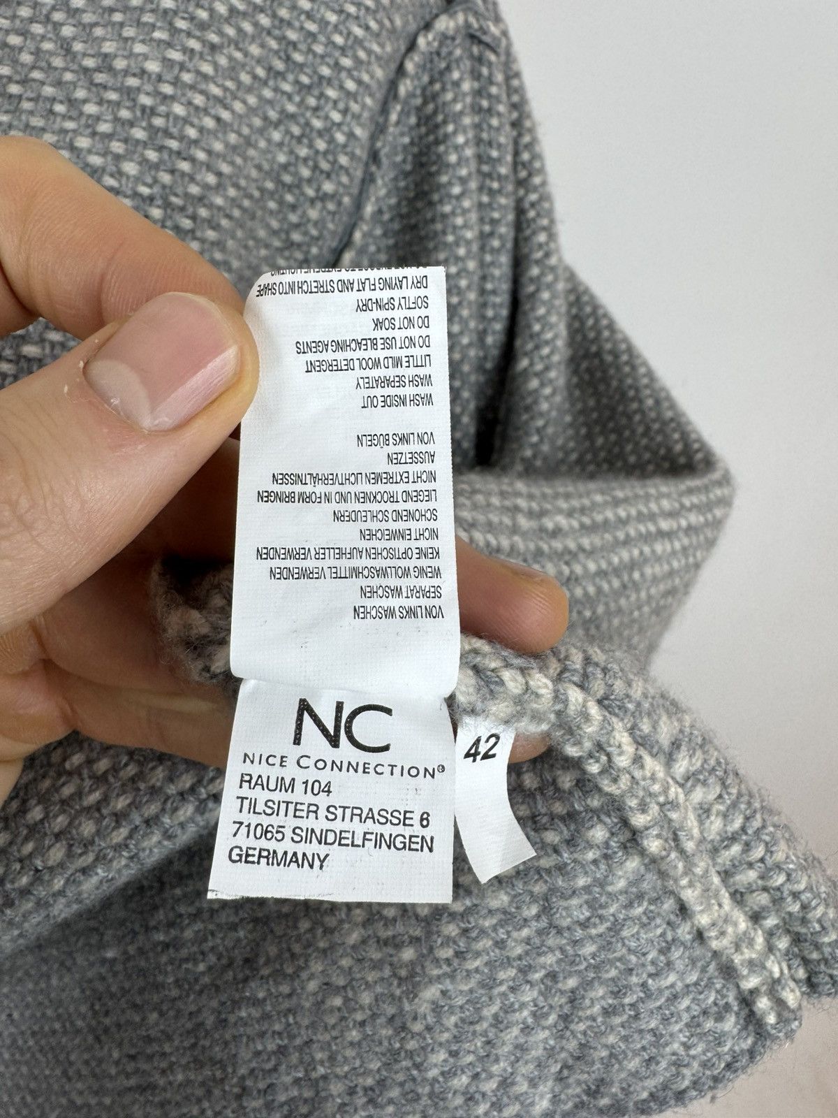 Other Nice Connection Wool / Cashmere Cardigan Womens size 42 Size M / US 6-8 / IT 42-44 - 7 Thumbnail