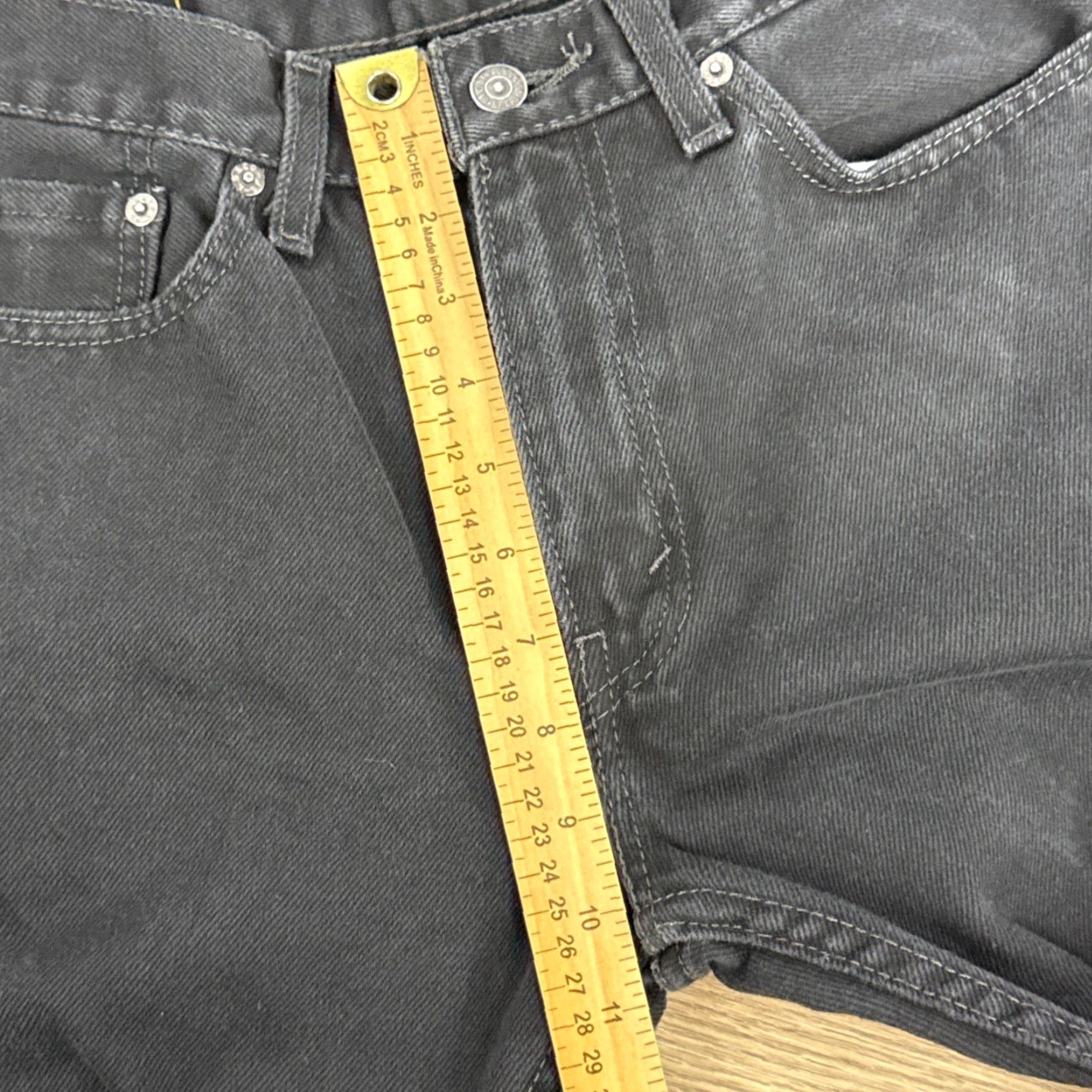 Levi's VINTAGE Levi's 505 Jeans Men’s 30x32 Denim Cotton Straight Inseam 32 Black Mens Size US 30 / EU 46 - 5 Thumbnail