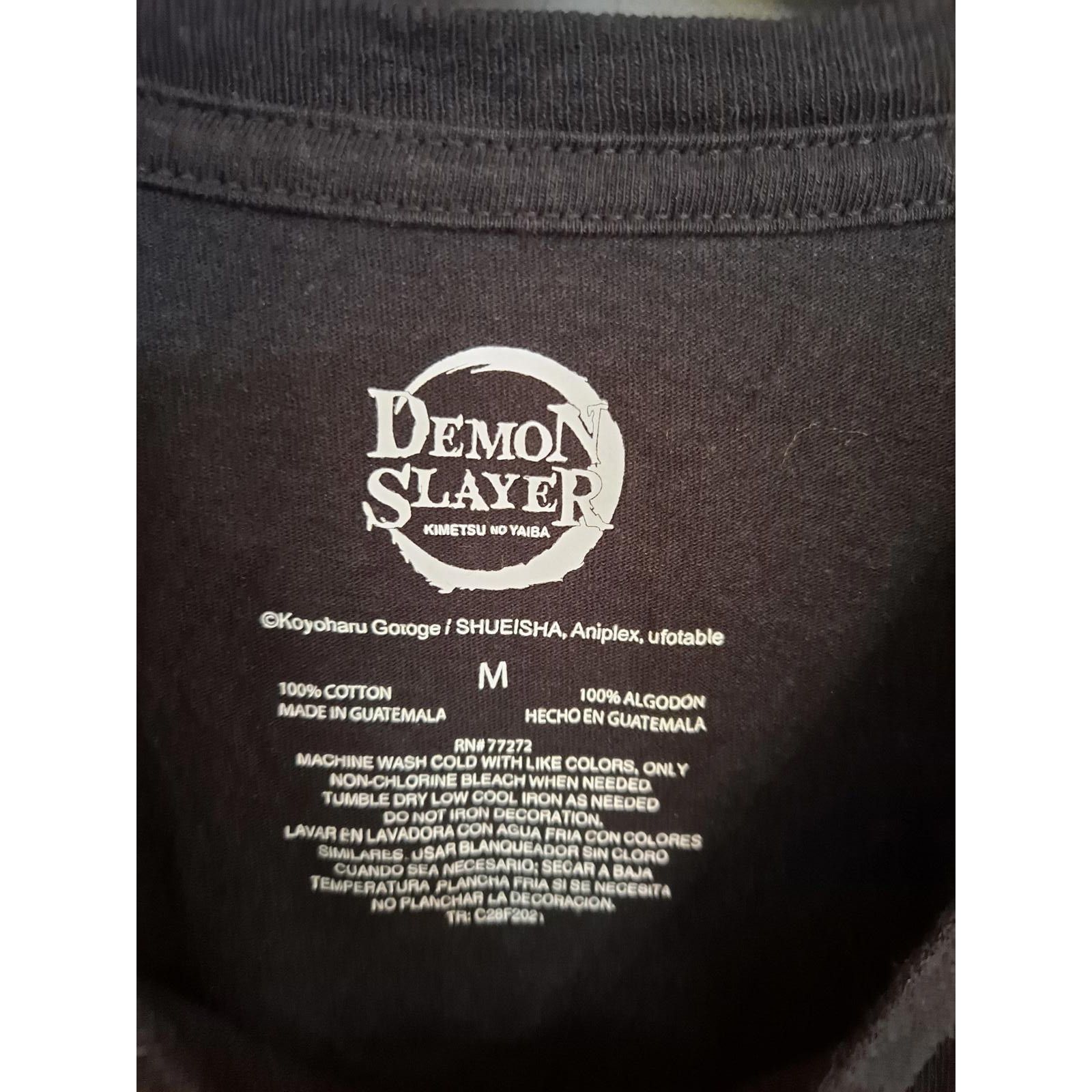 Other Demon Slayer Anime Shirt Size Medium Size ONE SIZE - 3 Thumbnail