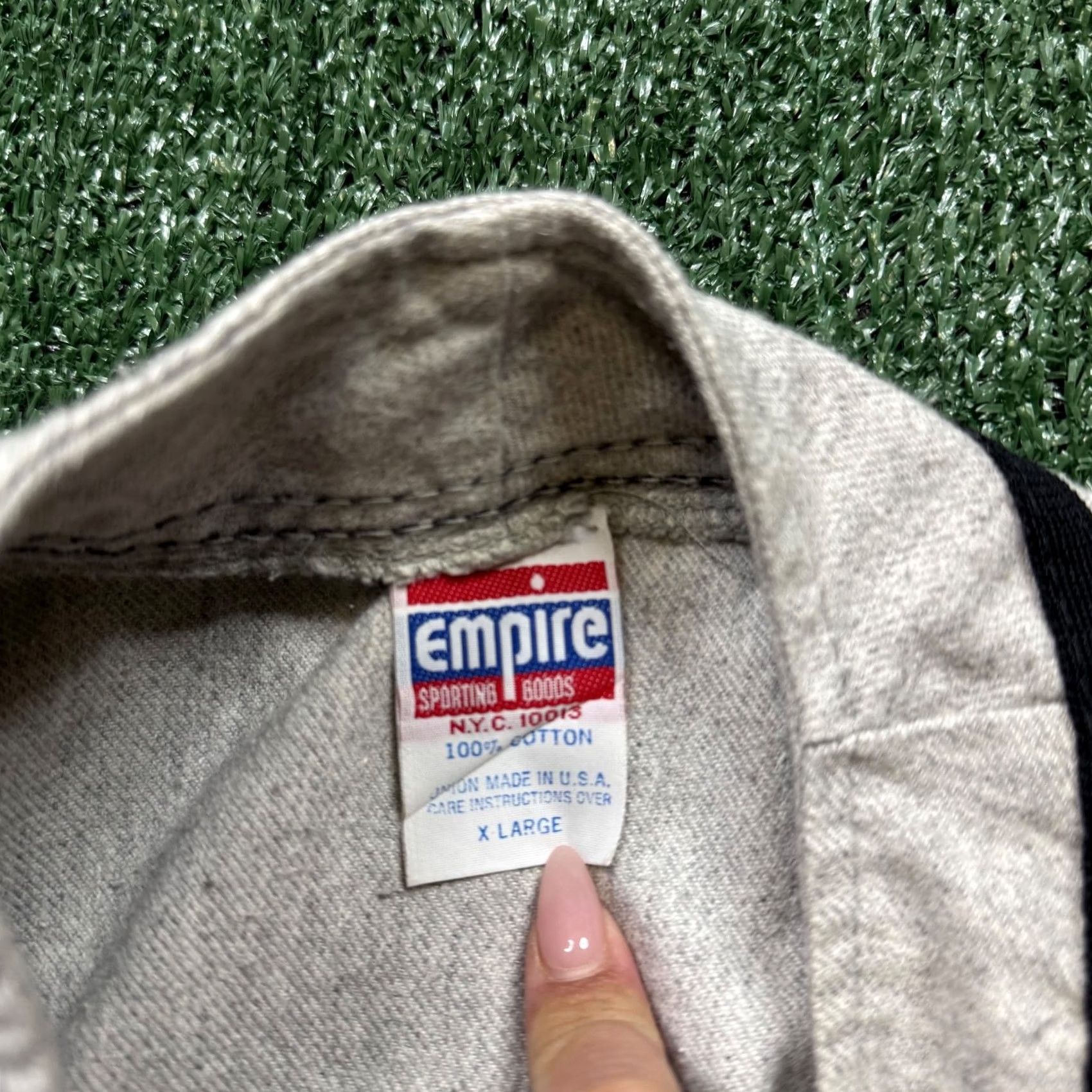 Vintage VINTAGE Empire Sporting Goods Baseball Jersey Size XL Gray 80s Made In USA Men's Size US XL / EU 56 / 4 - 2 Thumbnail