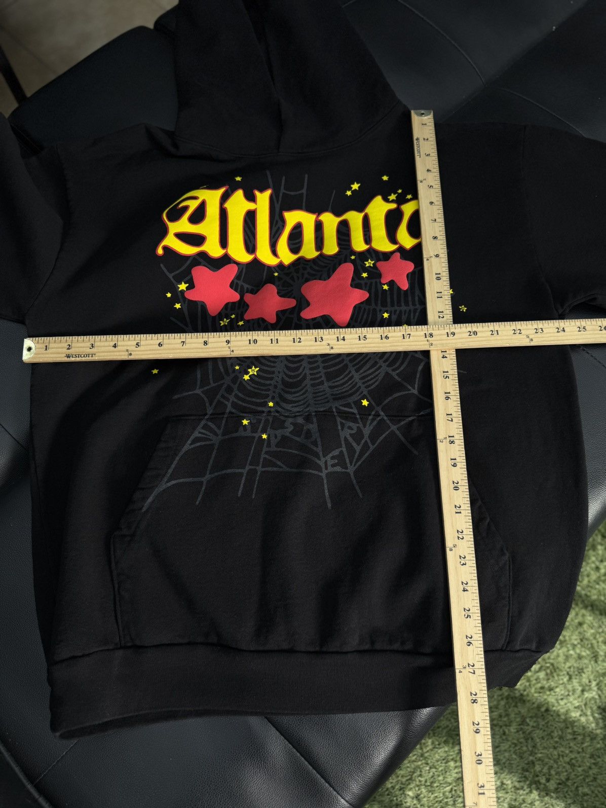 Sp5der Sp5der Black Atlanta Pullover Hoodie Size (XL) NEW Size US XL / EU 56 / 4 - 4 Thumbnail