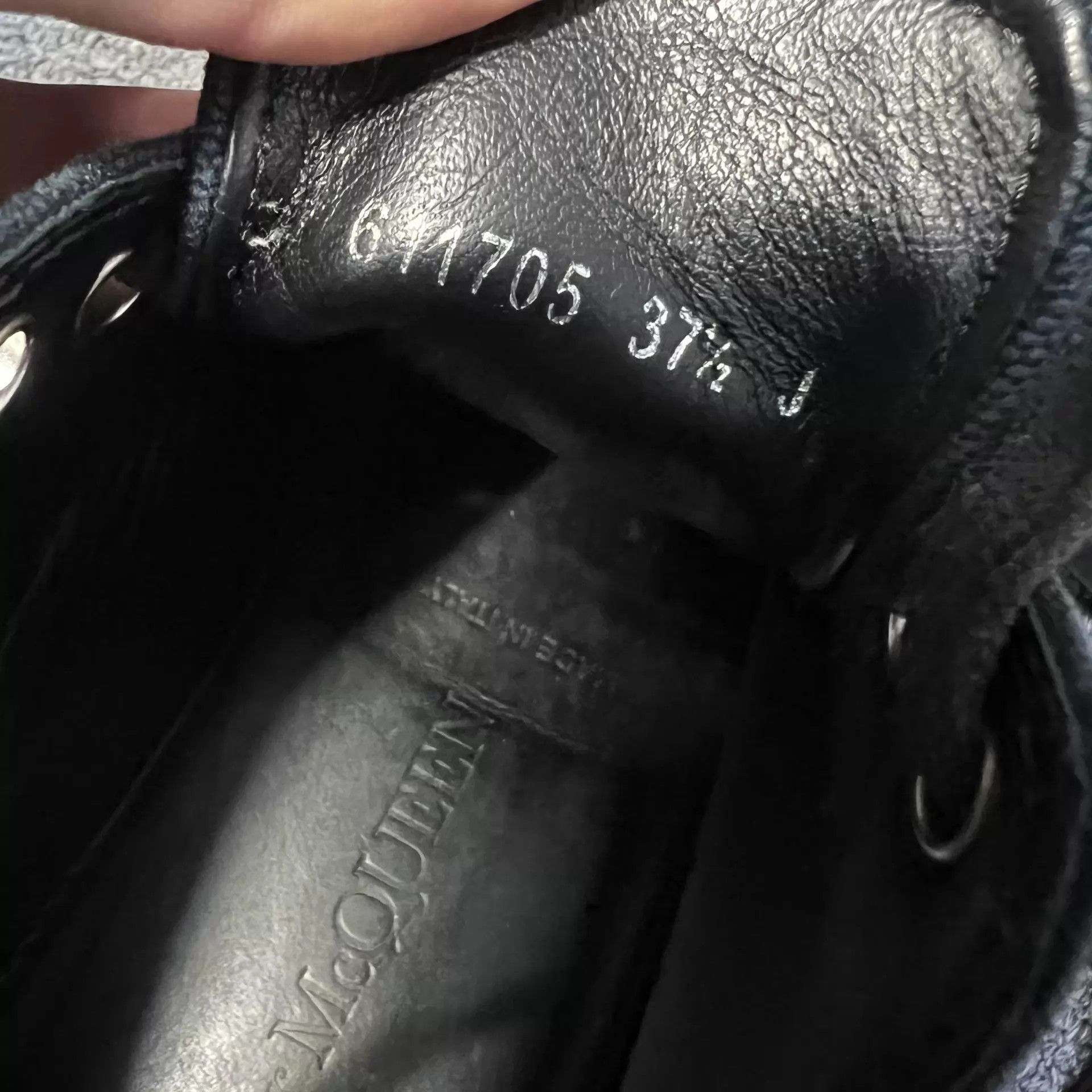 Alexander McQueen Alexander McQueen Martin boots Black 37.5 Size US 7 / IT 37 - 7 Thumbnail