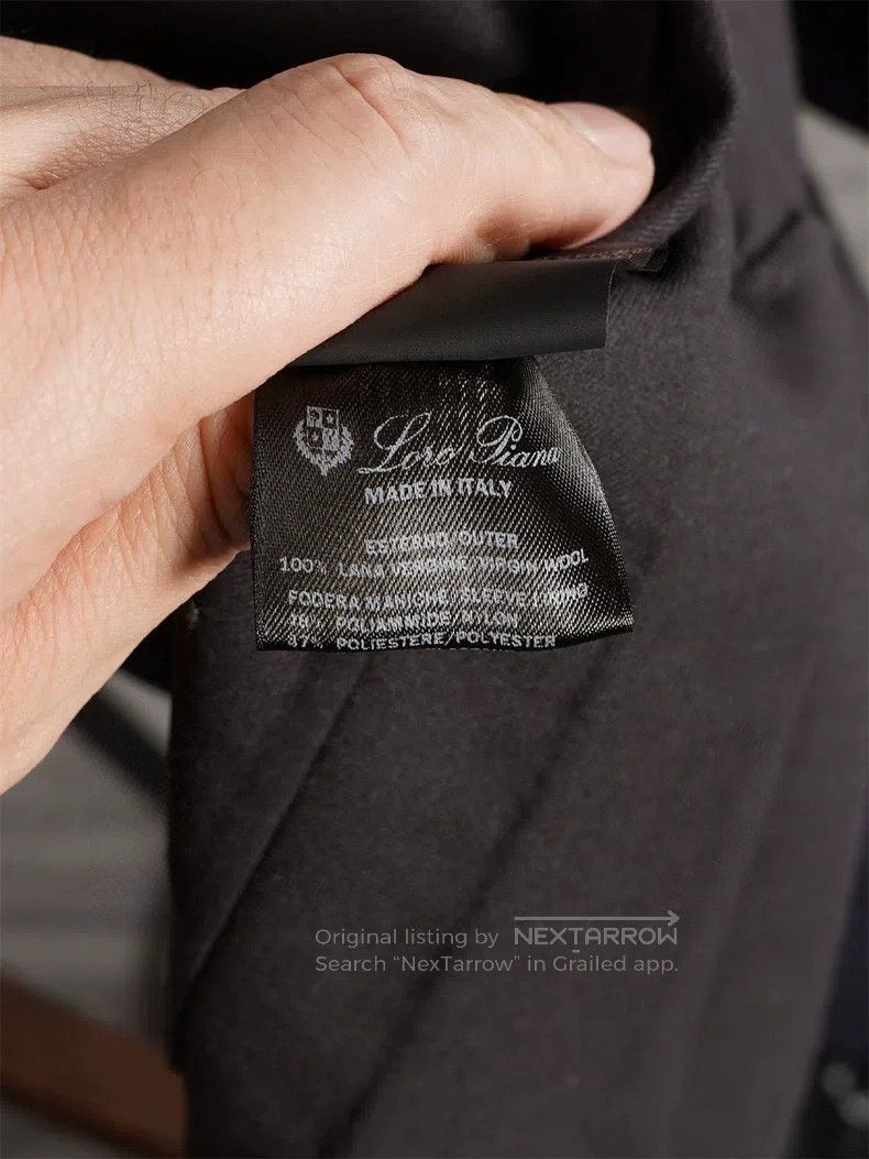 Loro Piana Loro Piana King's Gift Single Breasted Suit Size 48L - 9 Thumbnail