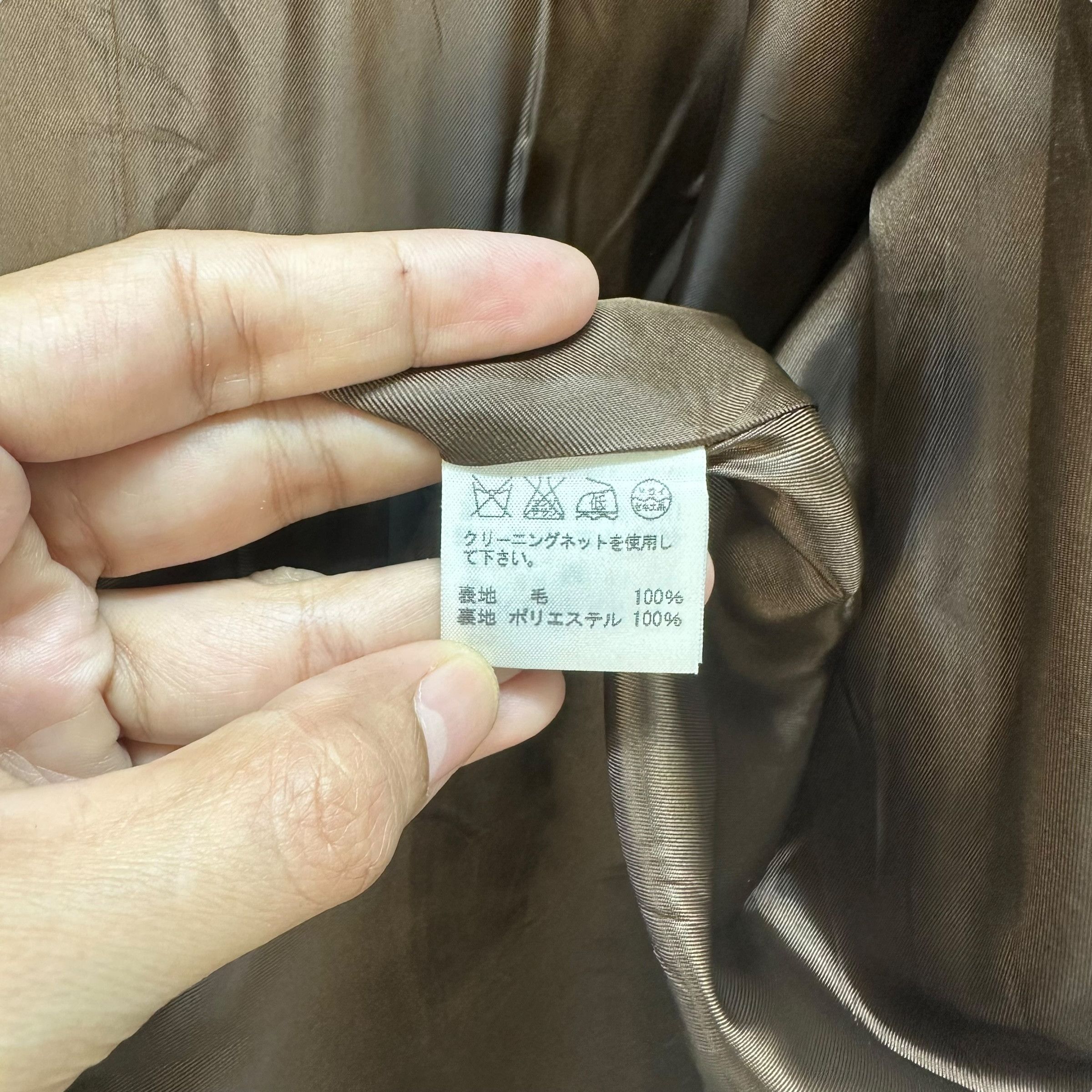 Sunao Kuwahara SUNAO KUWAHARA OVERSIZED WOOL COAT #9012-48 Size M / US 6-8 / IT 42-44 - 8 Thumbnail