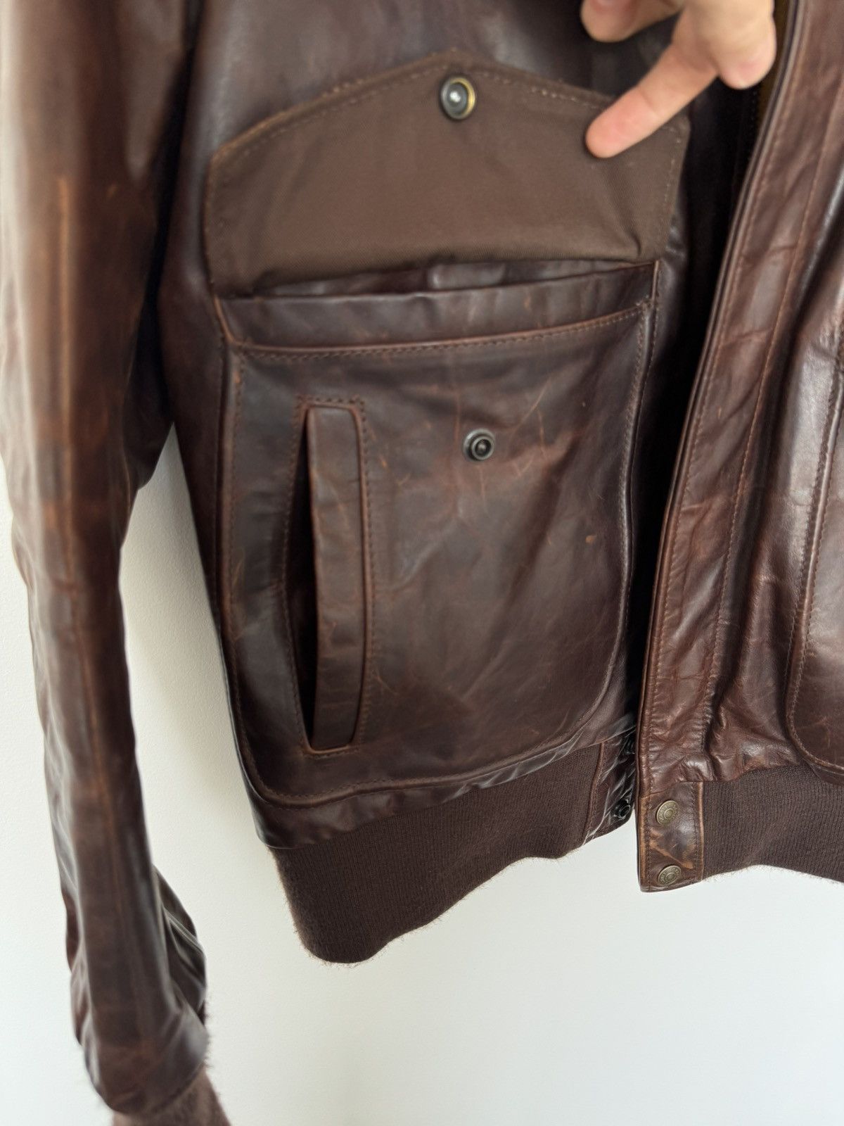 Schott Like new Schott Bomber Leather Jacket Size US M / EU 48-50 / 2 - 3 Thumbnail