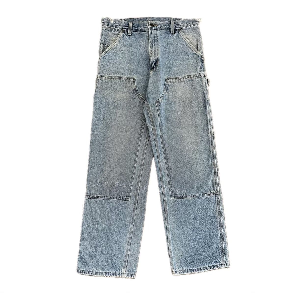 Carhartt Vintage Carhartt 2000s Faded B73 Double Knee Pants Size US 32 / EU 48 - 1 Thumbnail