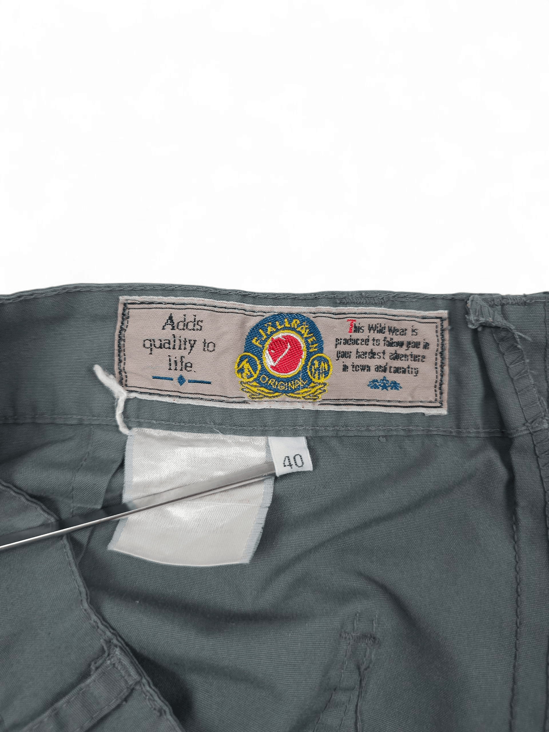 Fjallraven 💎 Fjallraven G-1000 Gray Utility Outdoor Pants Medium Size US 30 / EU 46 - 5 Thumbnail