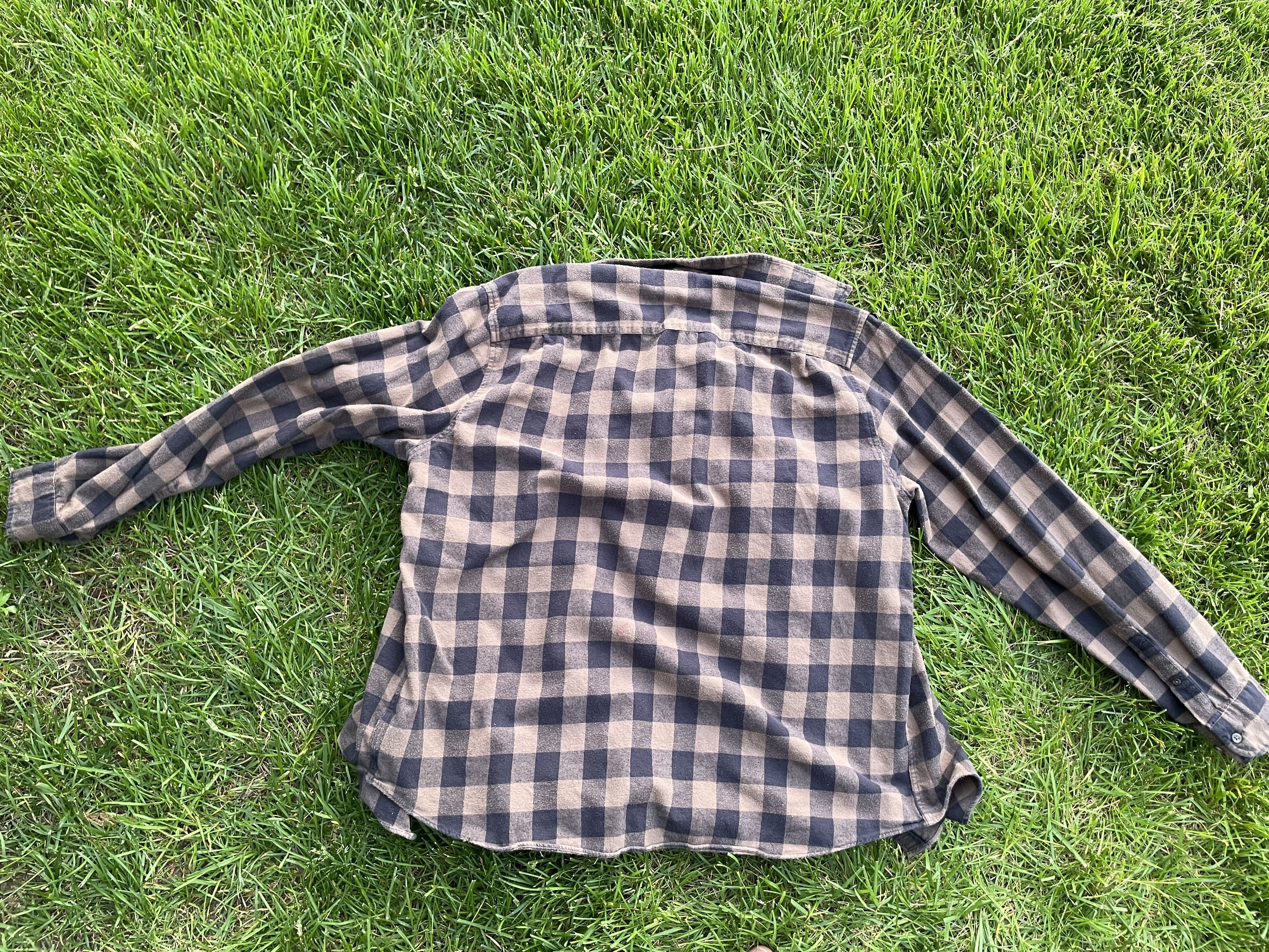 Other Hawker Rye Brown Flannel Button Up Size US L / EU 52-54 / 3 - 2 Thumbnail