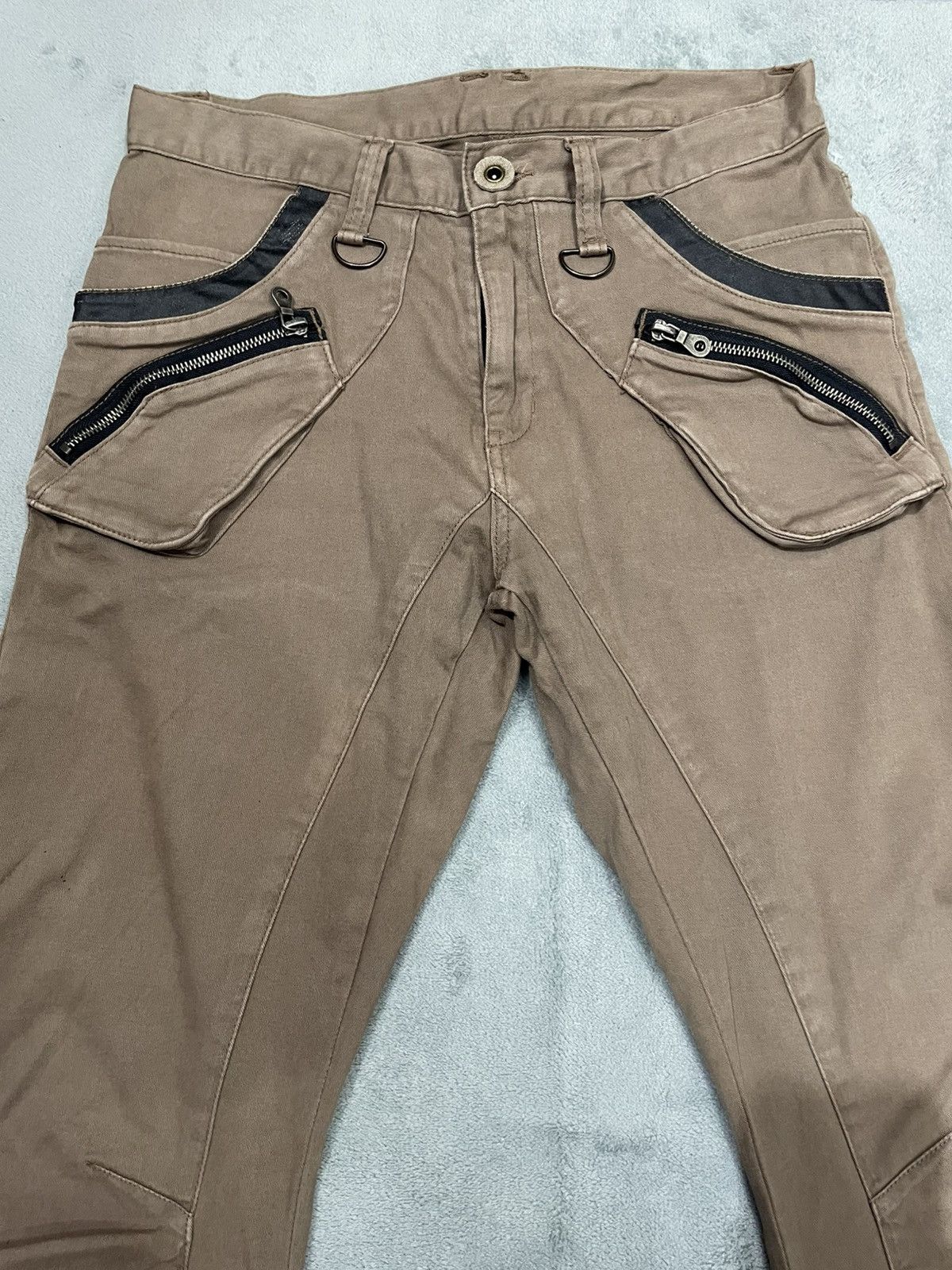 Japanese Brand × PPFM PPFM CURVED LEG BONDAGE PANTS Size US 30 / EU 46 - 3 Thumbnail