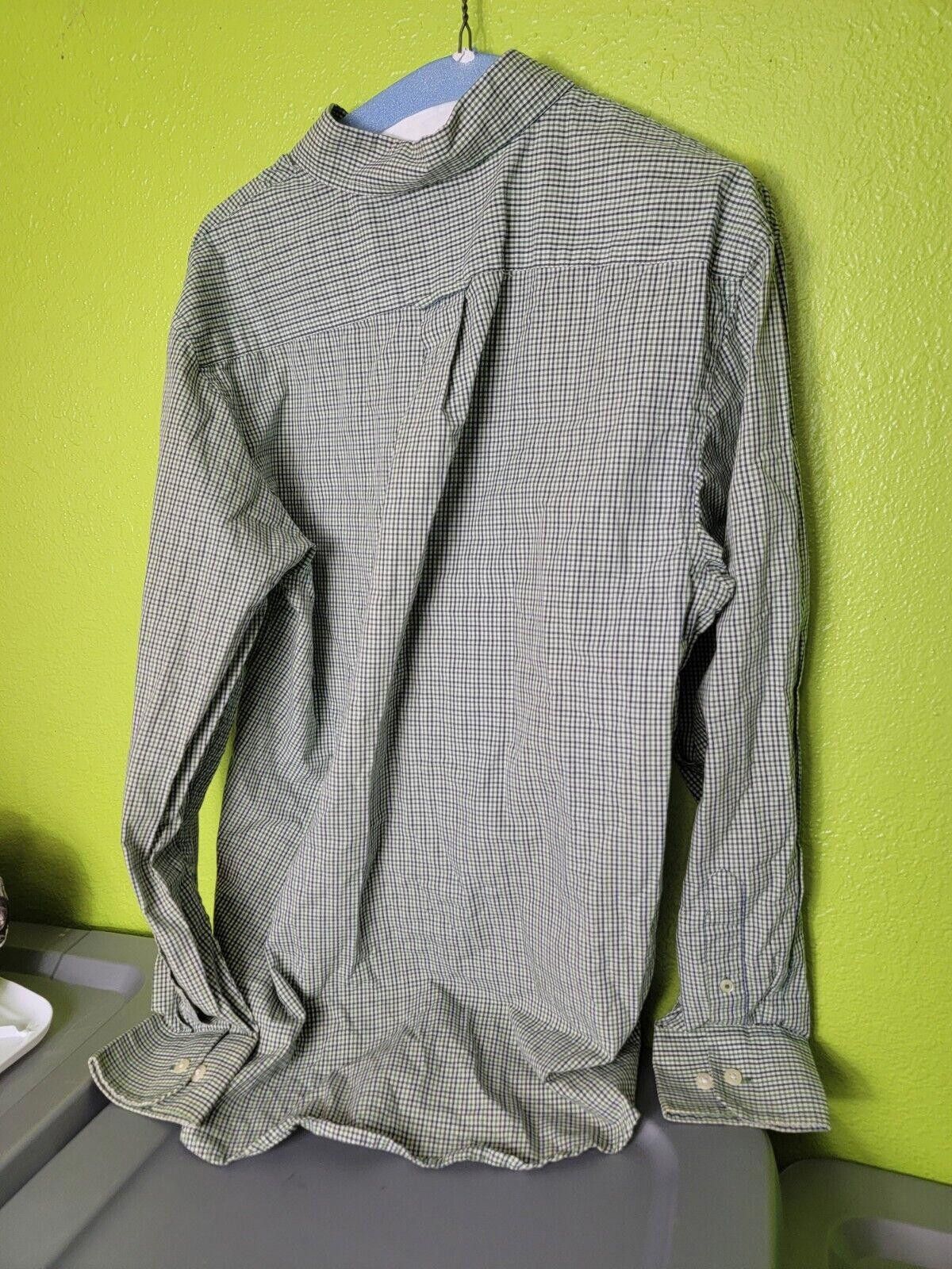 Izod IZOD Button Down Shirt Long Sleeve Mens Multi Color Checker Size US M / EU 48-50 / 2 - 3 Thumbnail