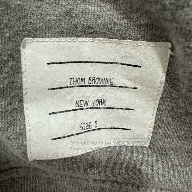 Thom Browne Thom Browne Tikha zipper hooded sweatshirt Size US M / EU 48-50 / 2 - 6 Thumbnail