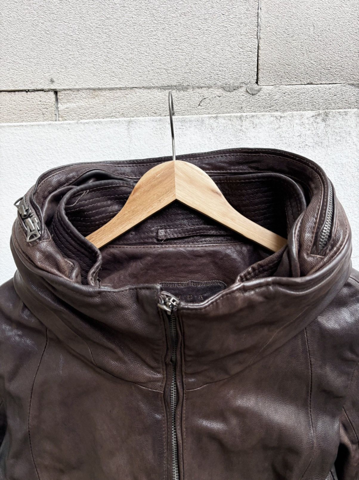 GOA Faded G.O.A. bono Leather Jacket Size US S / EU 44-46 / 1 - 3 Thumbnail