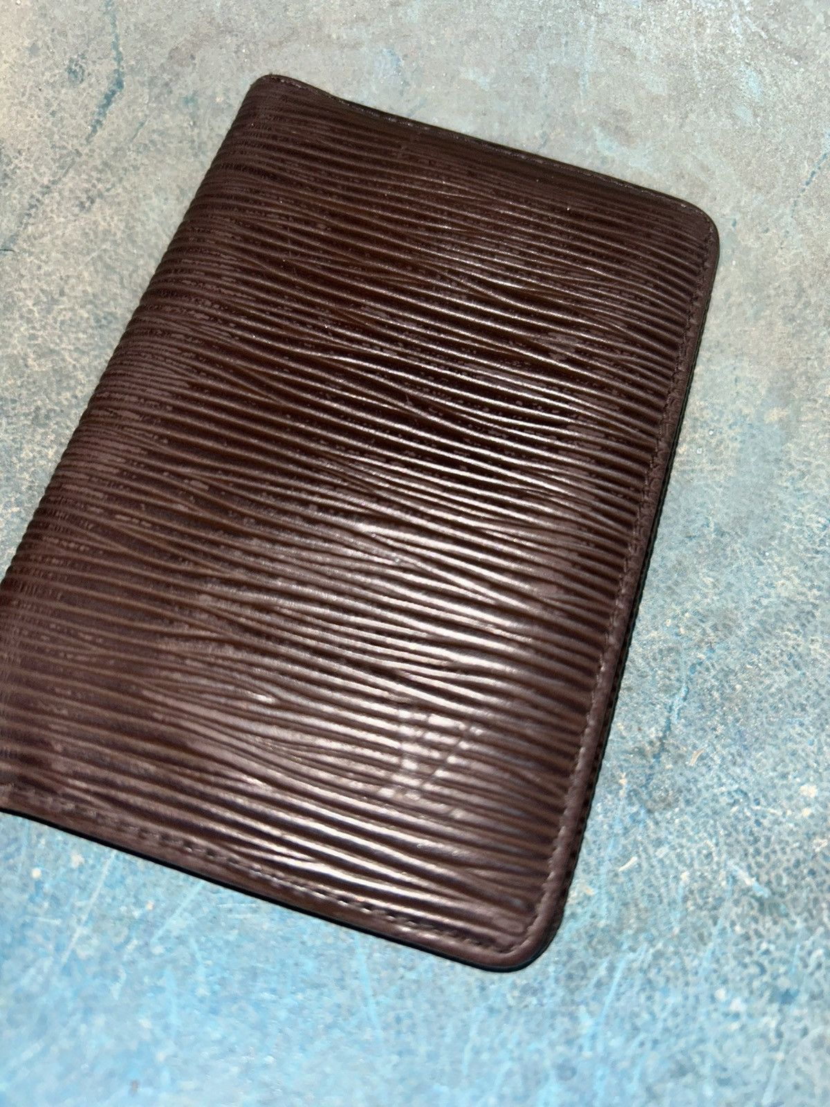 Louis Vuitton Archive 2002 Epi Pocket Organizer Moka Brown Size ONE SIZE - 20 Thumbnail