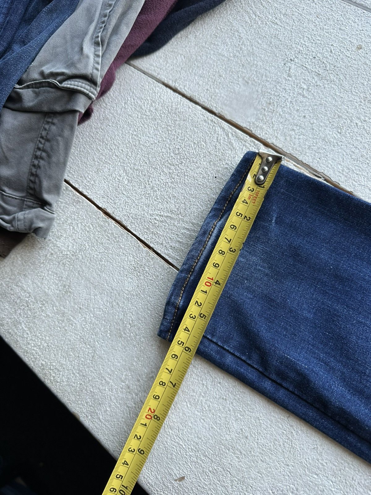 G-Star VNTG🚨G STAR RAW Jeans AVANT GARDE Washed Denim y2k Size 22" - 18 Thumbnail