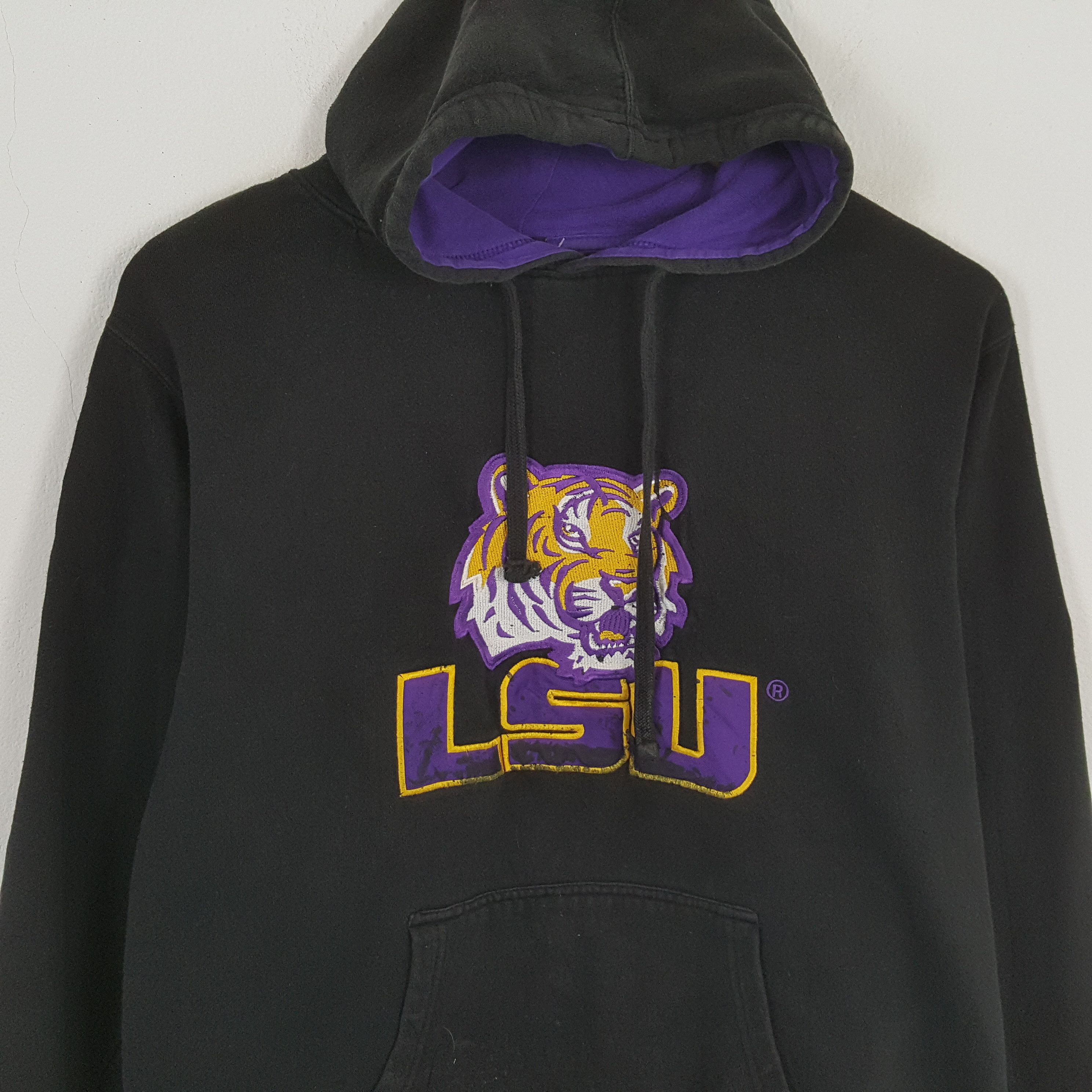 NFL × Vintage Vintage LSU TIGERS NFL American Football Team Hoodies Size US XL / EU 56 / 4 - 2 Thumbnail