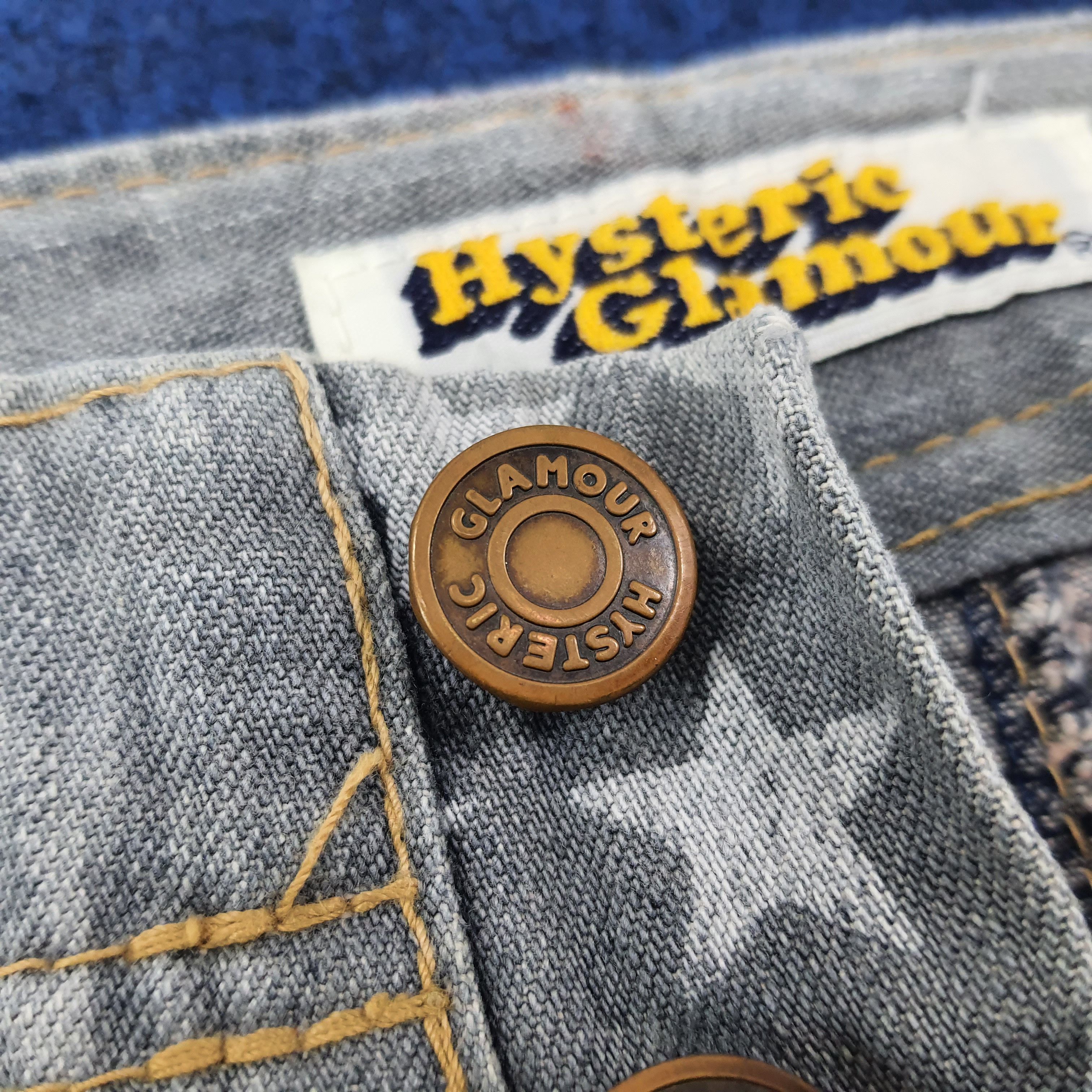 Hysteric Glamour Vintage Hysteric Glamour Japan Jeans Mini Skirt C235N1 Size 29" - 7 Thumbnail