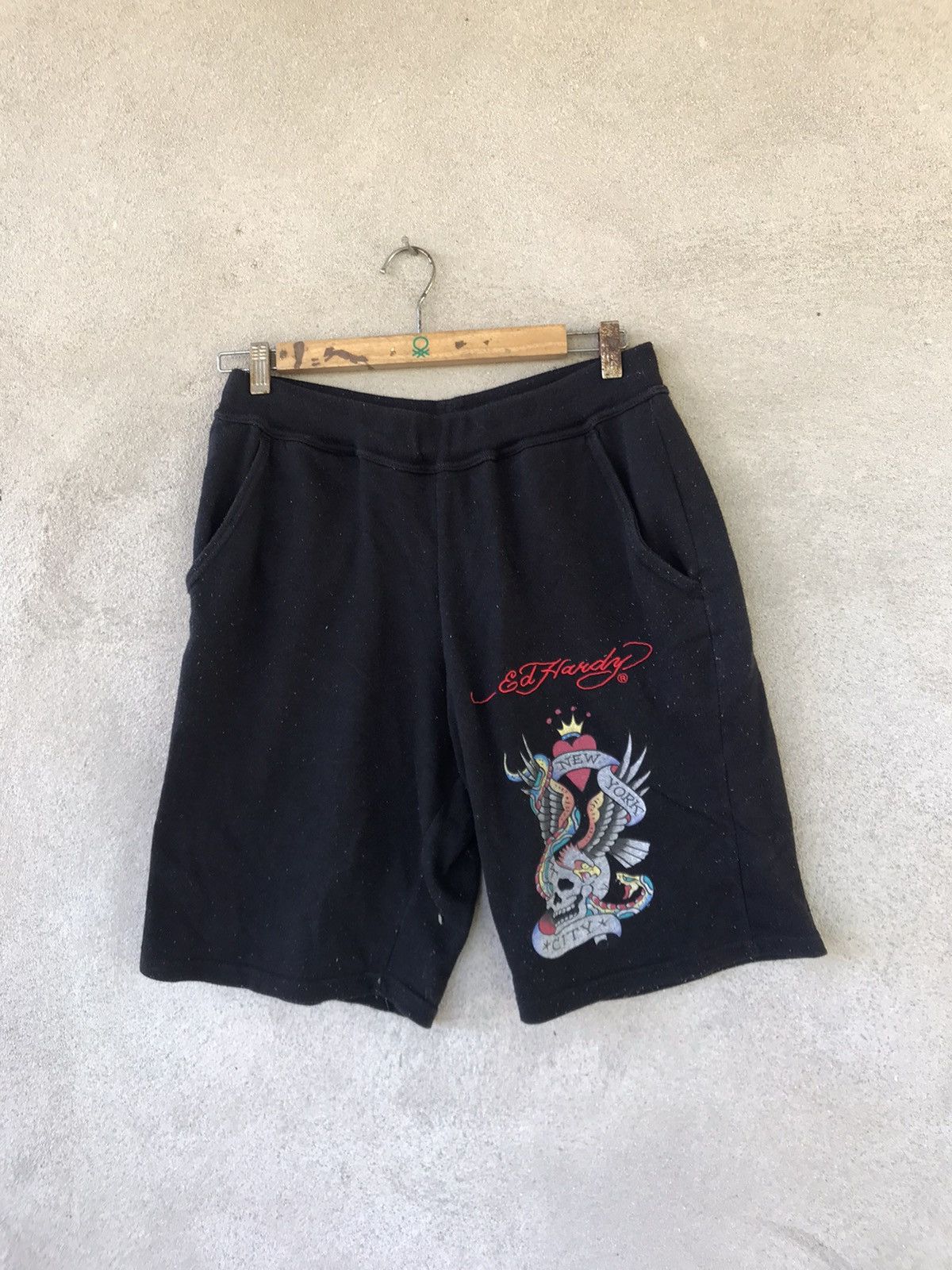 Ed Hardy VINTAGE ED HARDY SHORT PANTS Size US 30 / EU 46 - 4 Thumbnail