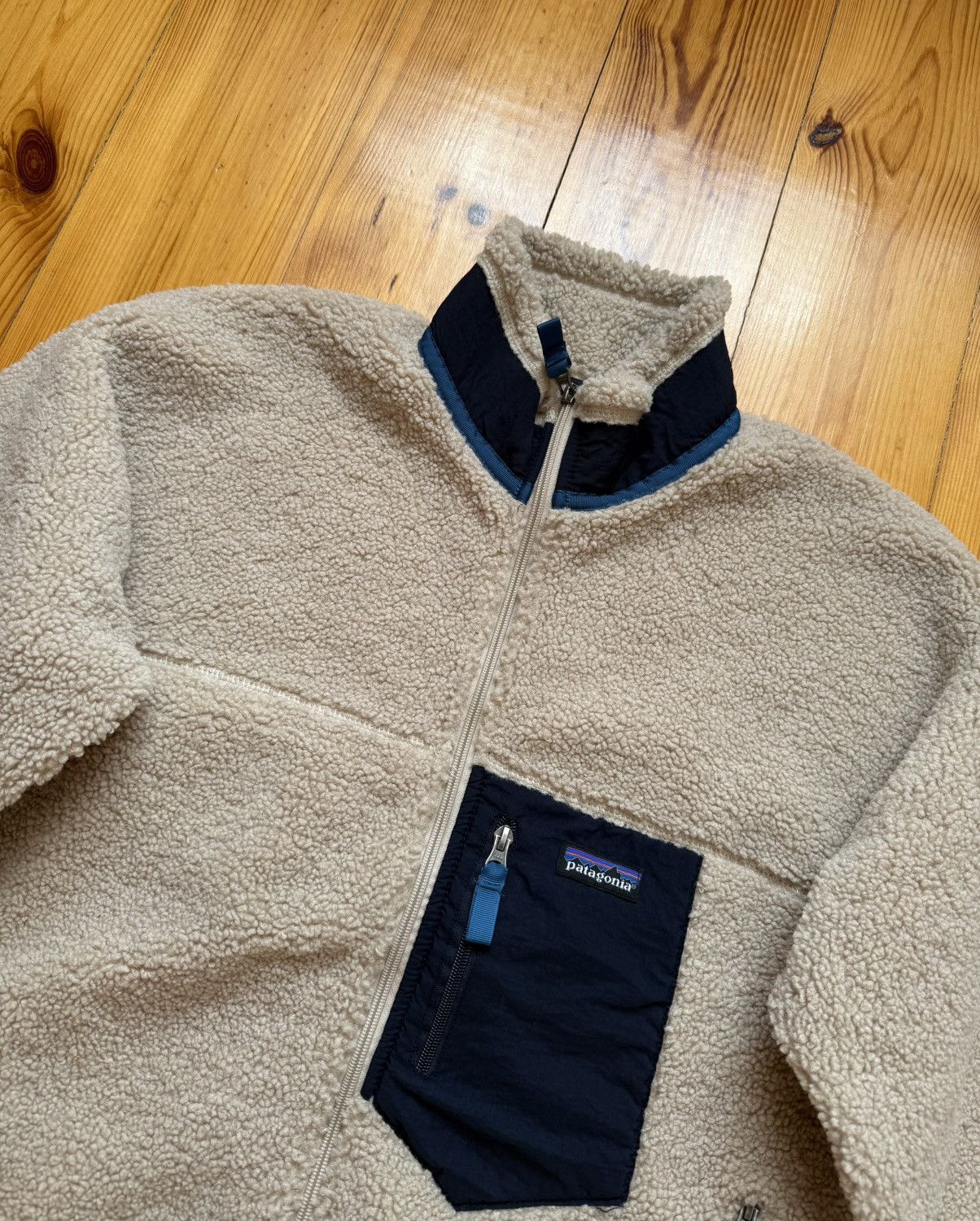 Patagonia Patagonia Fleece Full Zip Up Men’s Beige Gorpcore Jacket Size US L / EU 52-54 / 3 - 4 Thumbnail