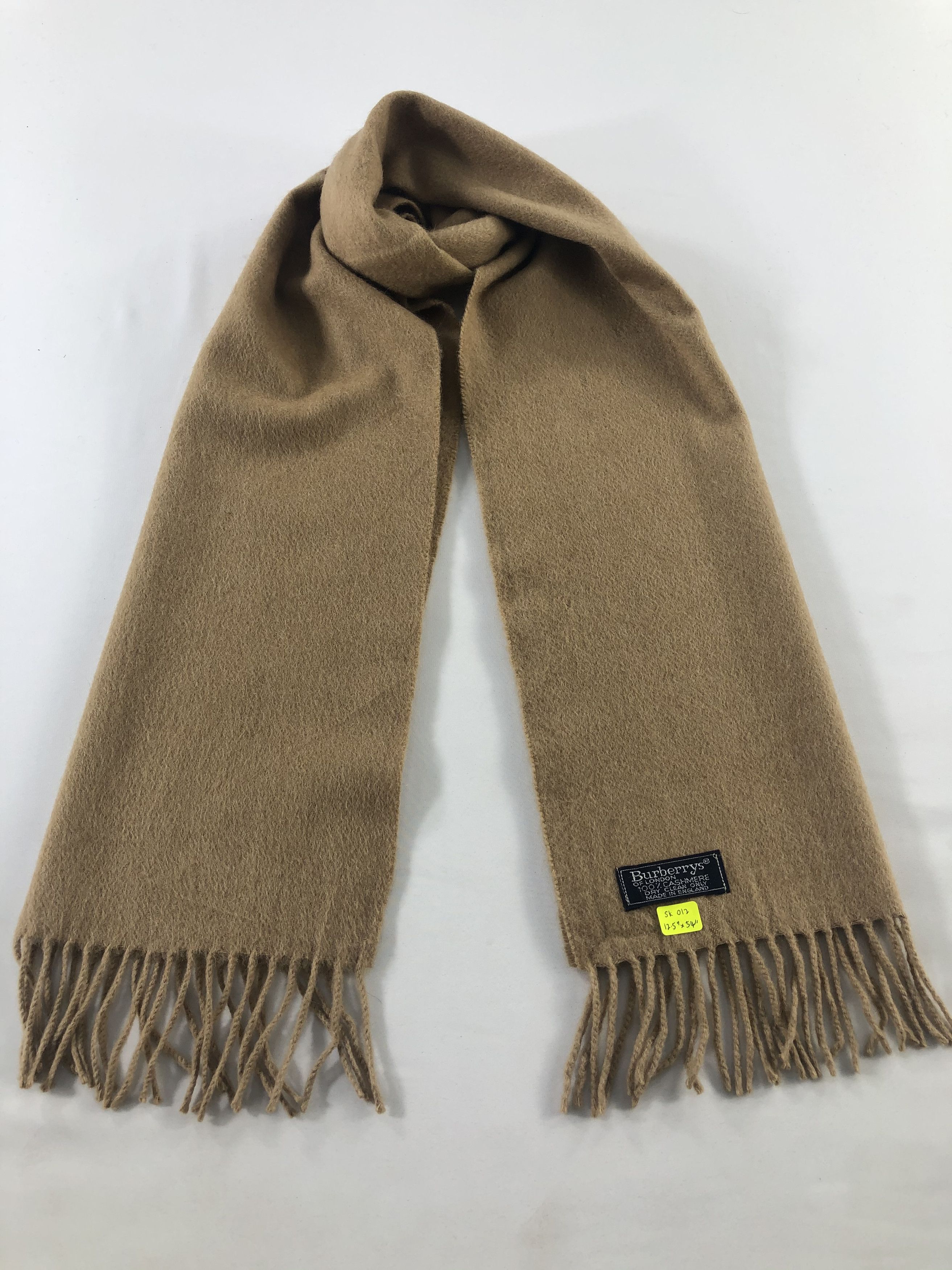 Burberry Burberry Cashmere Scarf / Muffler / Neckwear Size ONE SIZE - 1 Thumbnail