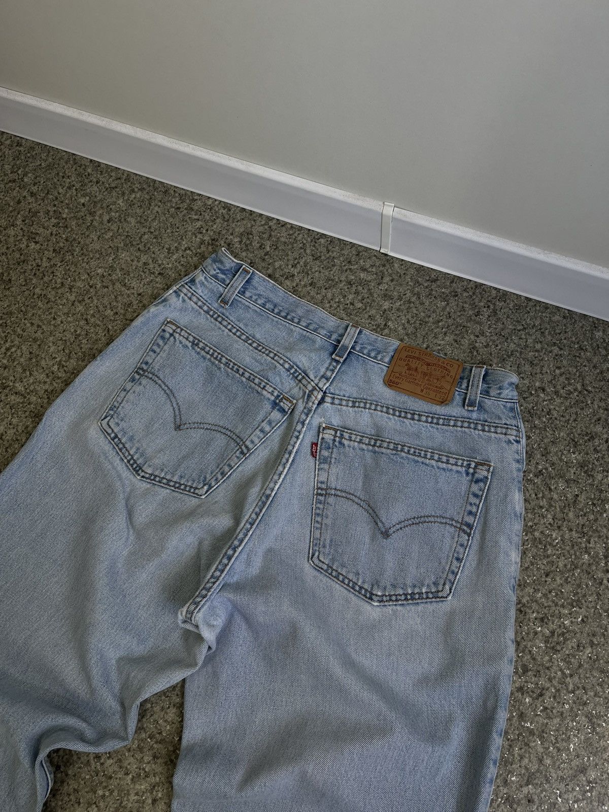 Levi's × Levi's Vintage Clothing Vintage 560 Levi’s made in Usa w36 l32 Size US 36 / EU 52 - 3 Thumbnail