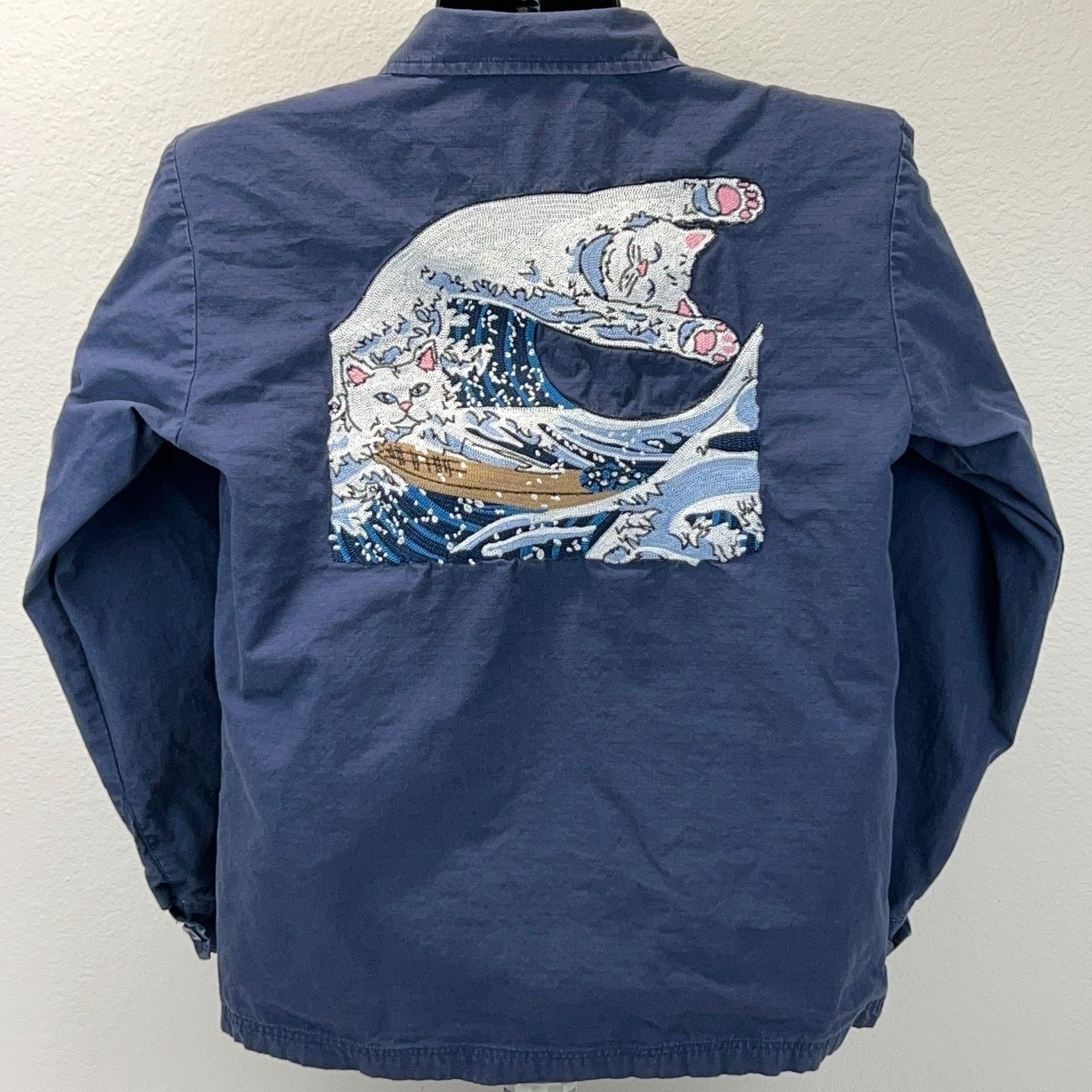 Other RIPNDIP The Great Wave of Nerm Ripstop Shirt Jacket M Medium Size US M / EU 48-50 / 2 - 3 Thumbnail