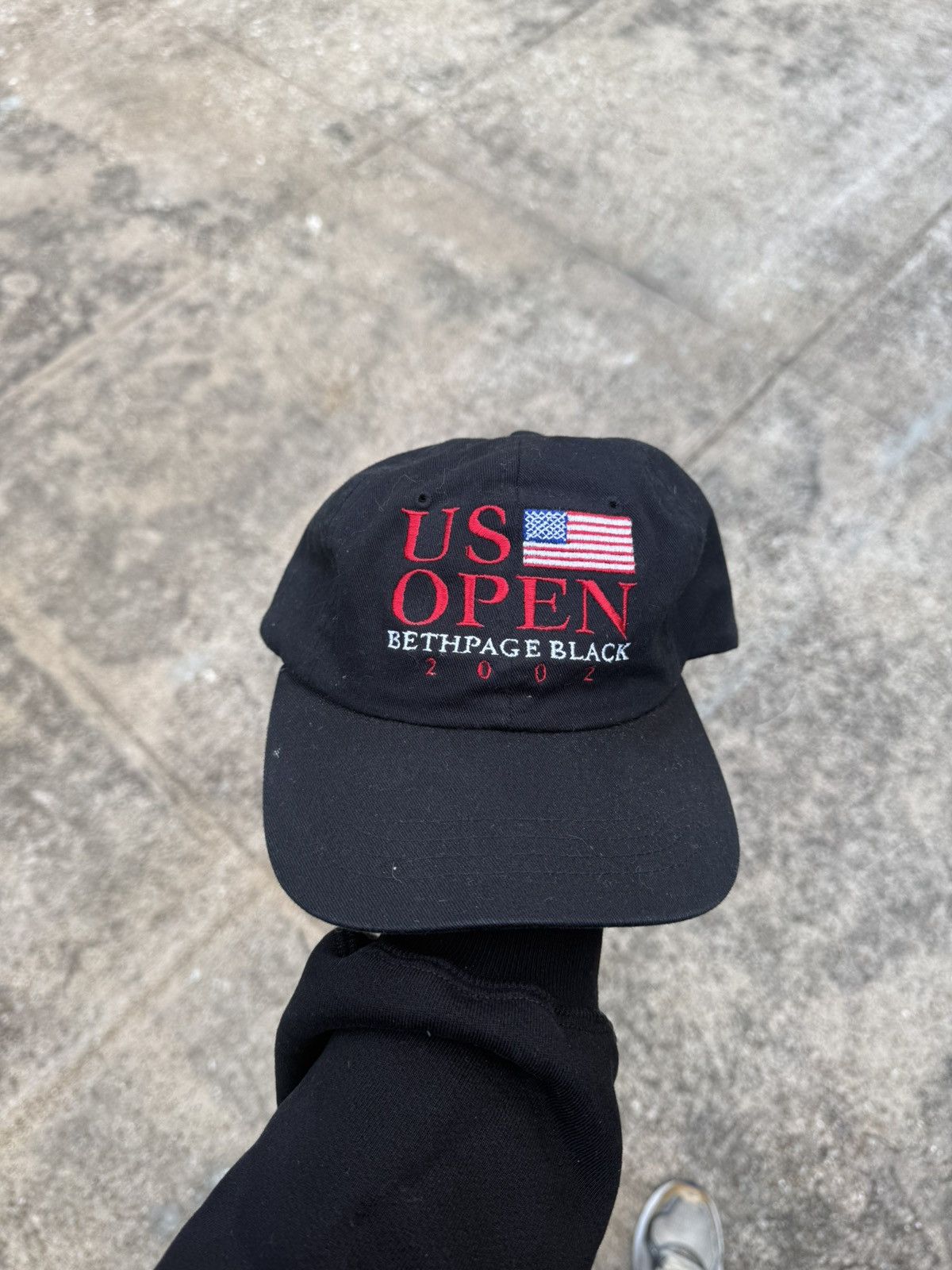 Vintage Vintage US Open Bethpage Black 2002 Dad Hat Size ONE SIZE - 1 Thumbnail