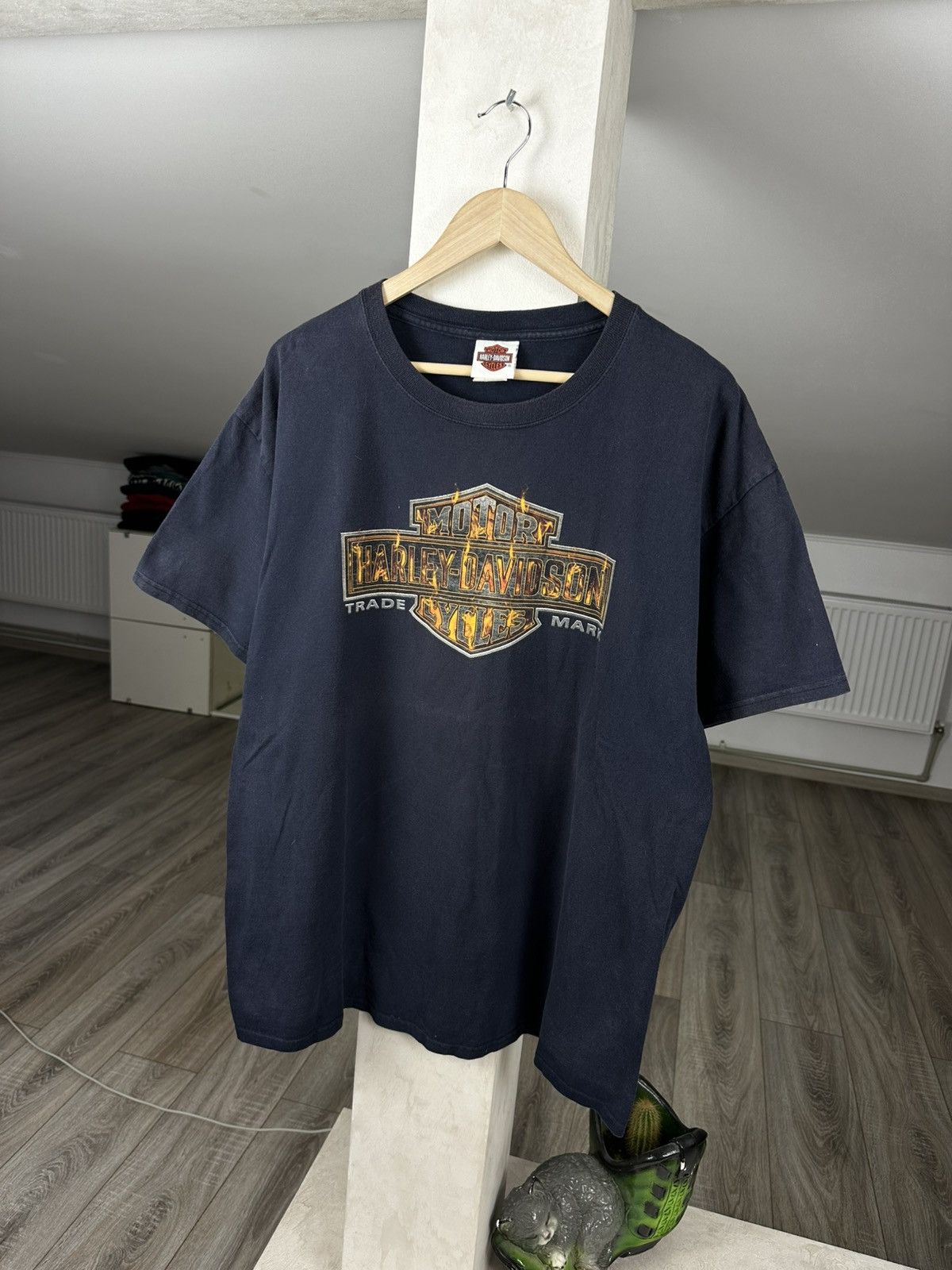 Vintage Vintage Harley Davidson Graphic Tee Size US XL / EU 56 / 4 - 2 Thumbnail
