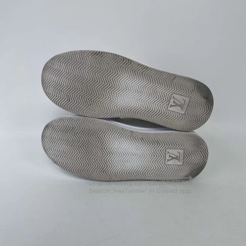 Louis Vuitton Louis Vuitton All Leather Embossed White Shoes Size US 7.5 / EU 40-41 - 6 Thumbnail