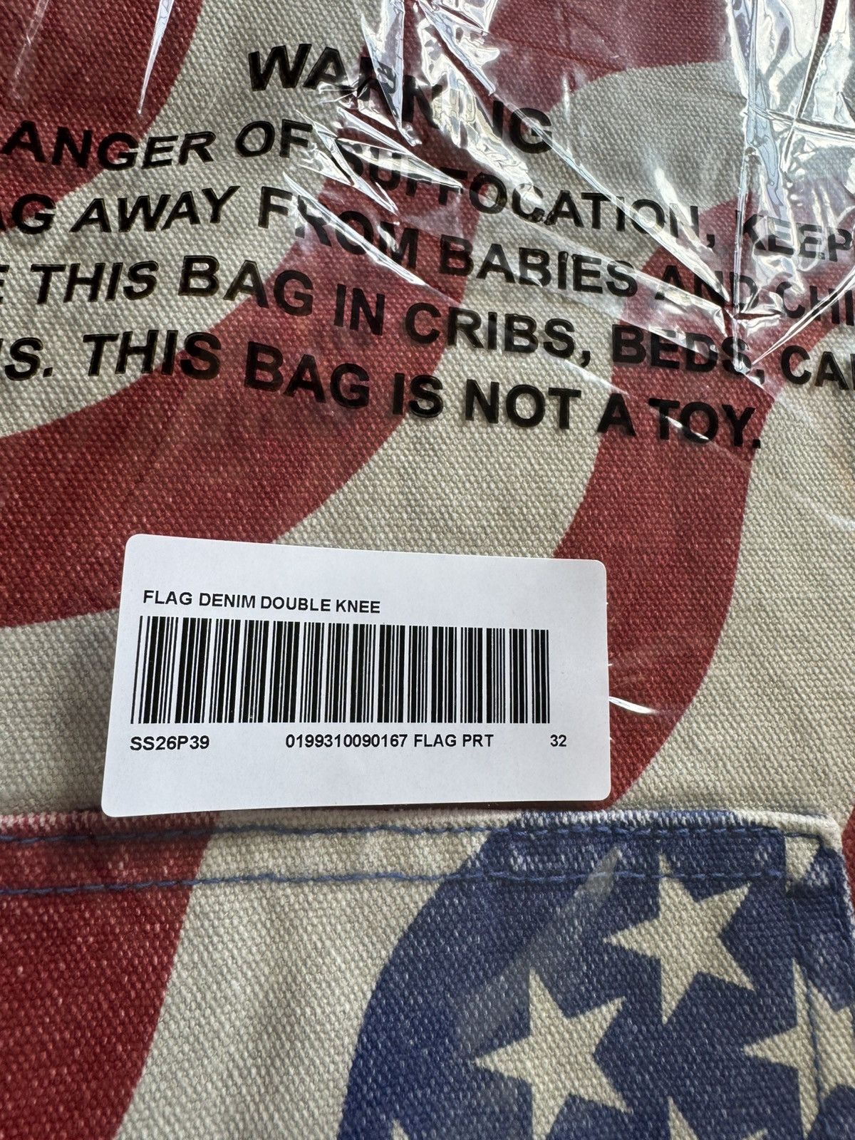 Supreme Supreme American Flag Double Knee Painter Pants Size US 32 / EU 48 - 10 Thumbnail