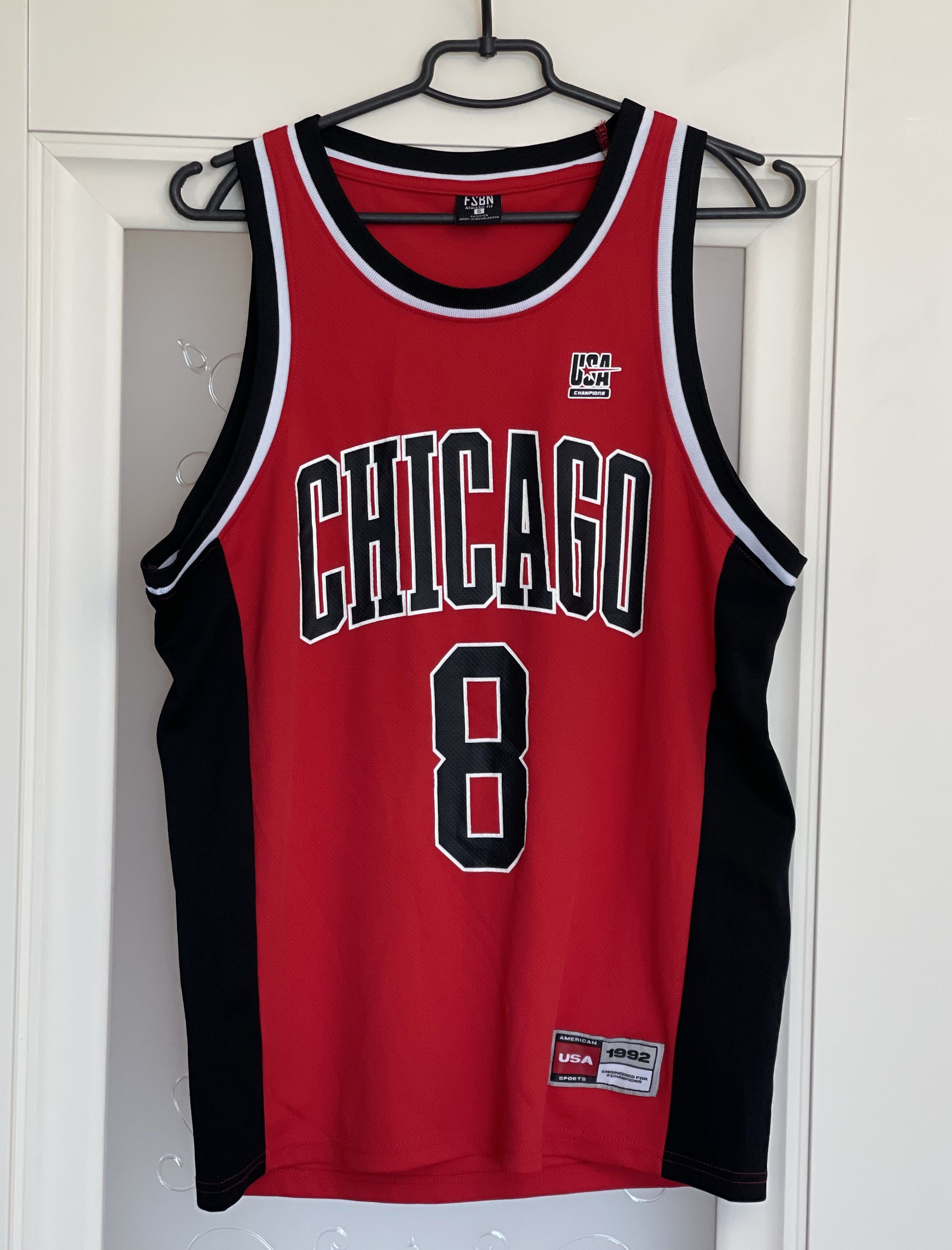 Vintage CHICAGO USA CHAMPIONS Basketball FSBN Size US S / EU 44-46 / 1 - 1 Thumbnail