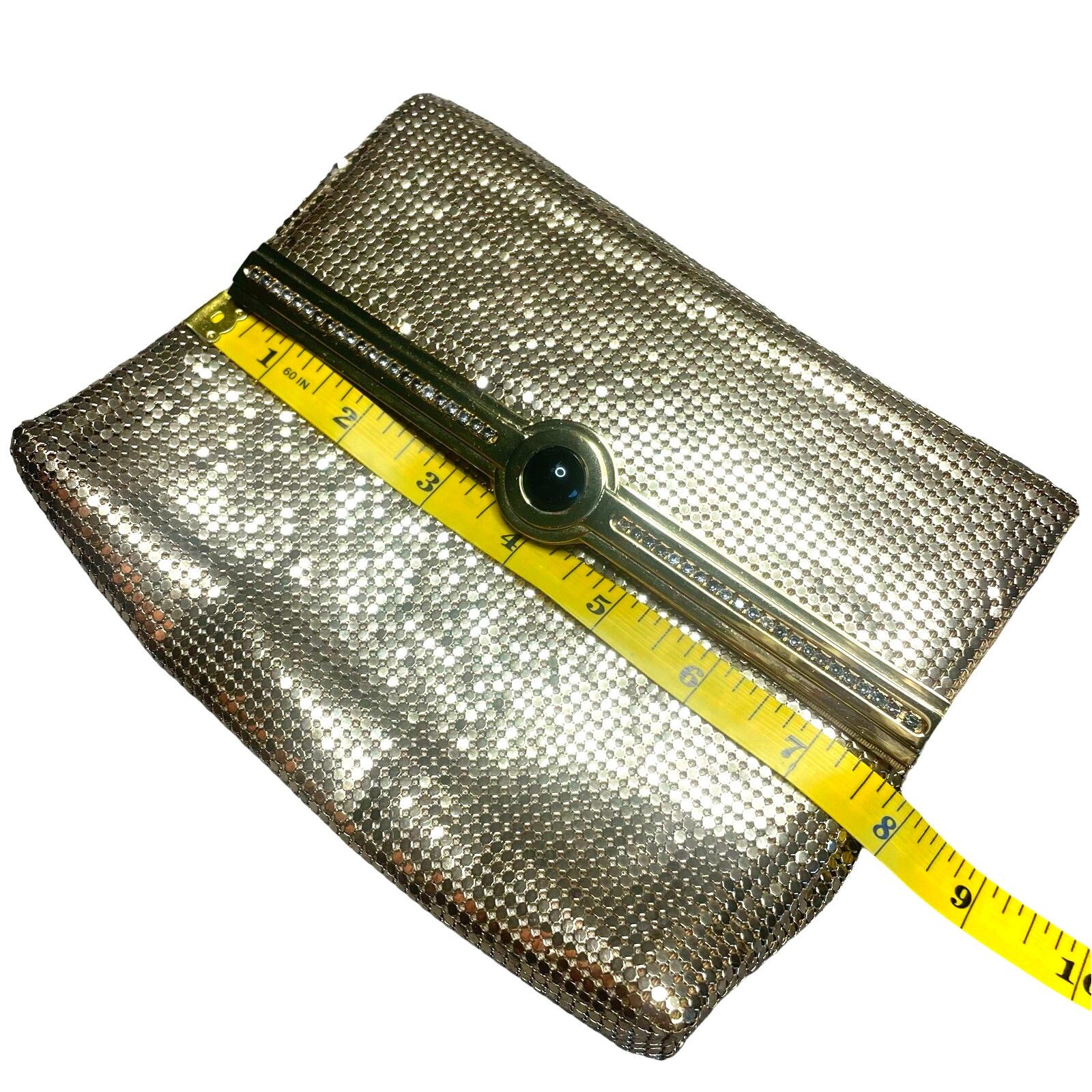 Vintage Vintage Whiting and Davis Mesh Purse Size ONE SIZE - 9 Thumbnail