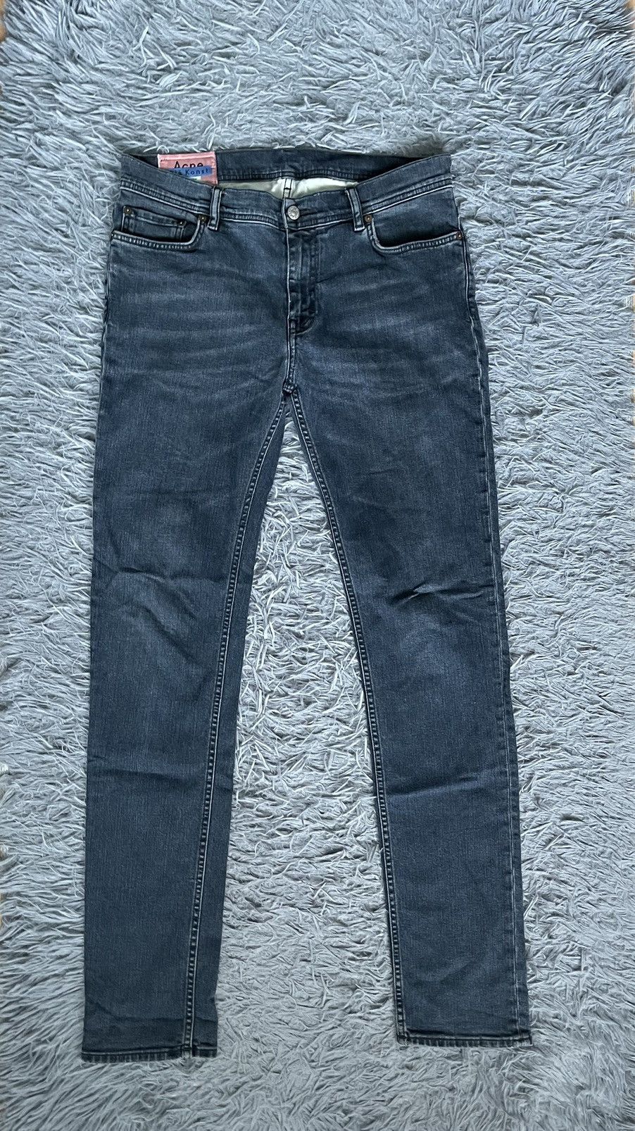 Acne Studios Acne Studios Bla konst avant garde skinny fit graphite jeans Size US 34 / EU 50 - 1 Thumbnail
