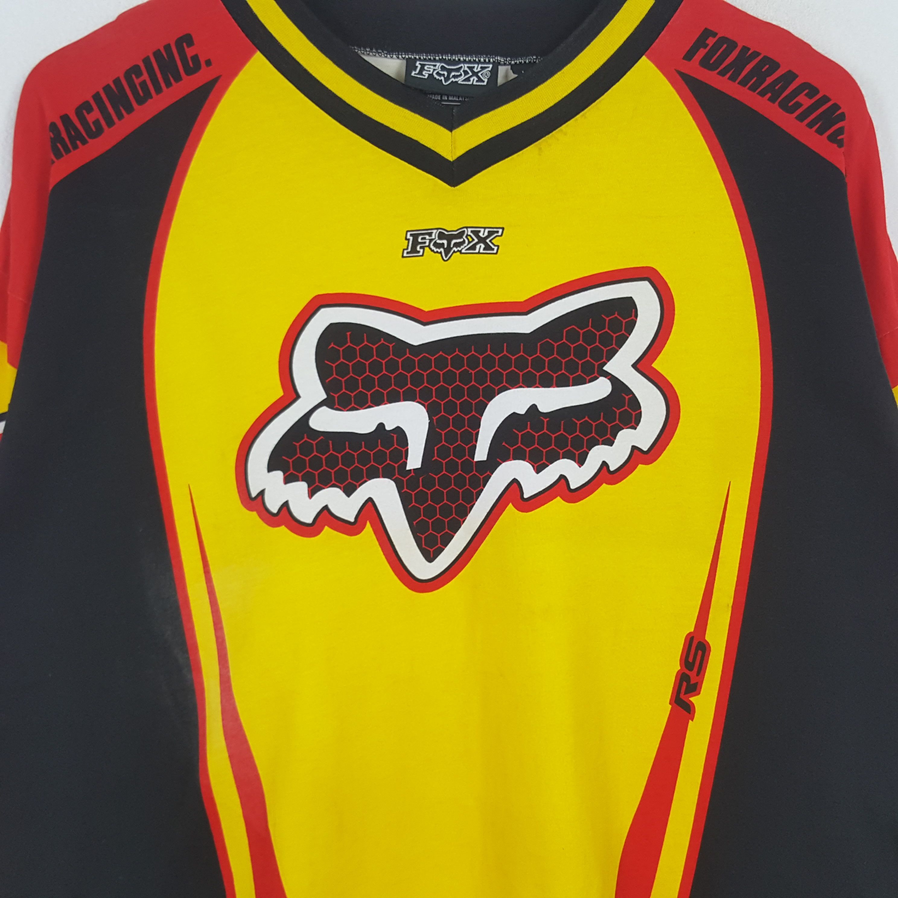 Fox Racing × Vintage Vintage Fox Racing Extreme Motorsports Outdoor Tshirt Size US L / EU 52-54 / 3 - 2 Thumbnail