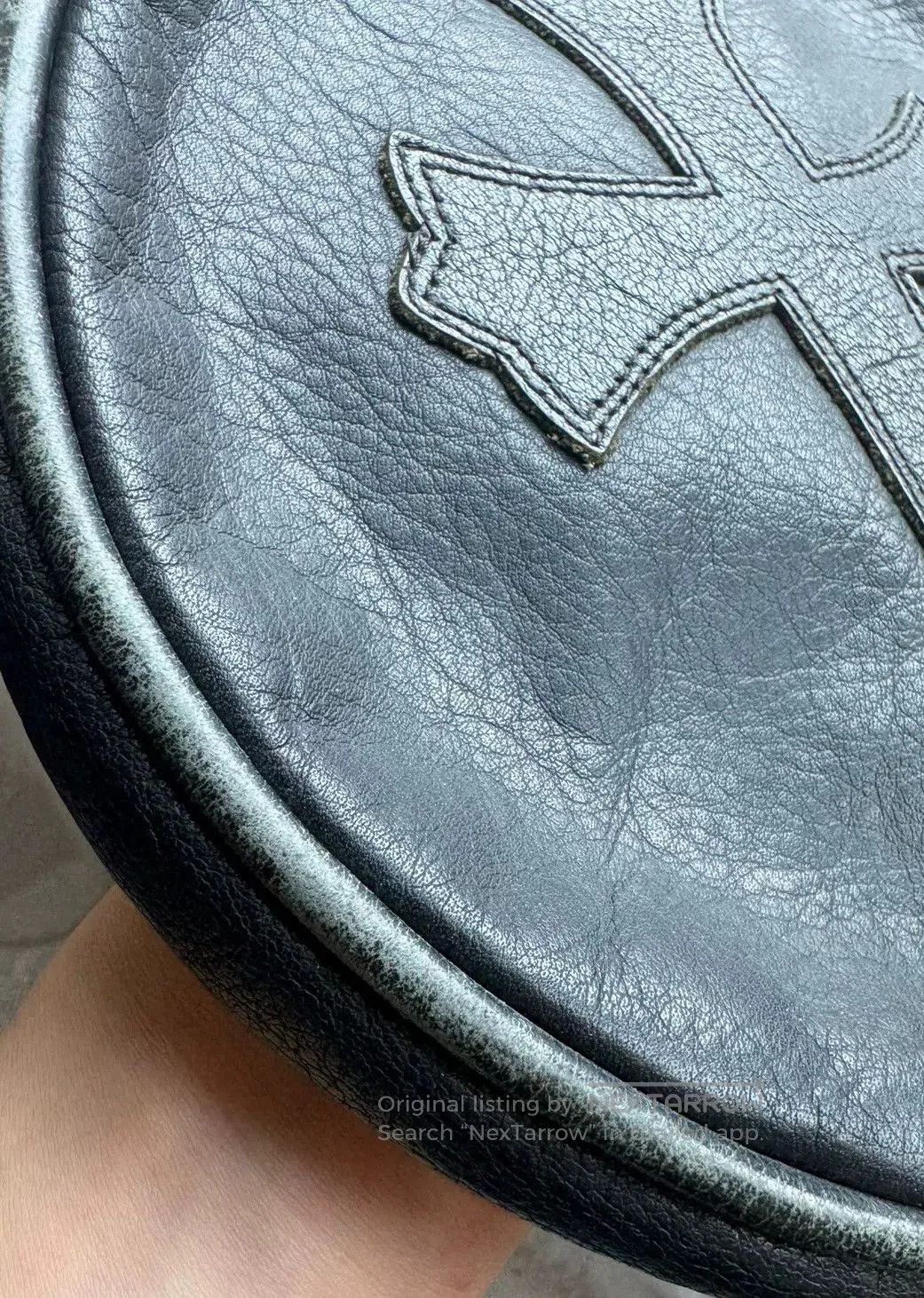 Chrome Hearts chrome hearts cross round leather bag. Size ONE SIZE - 5 Thumbnail