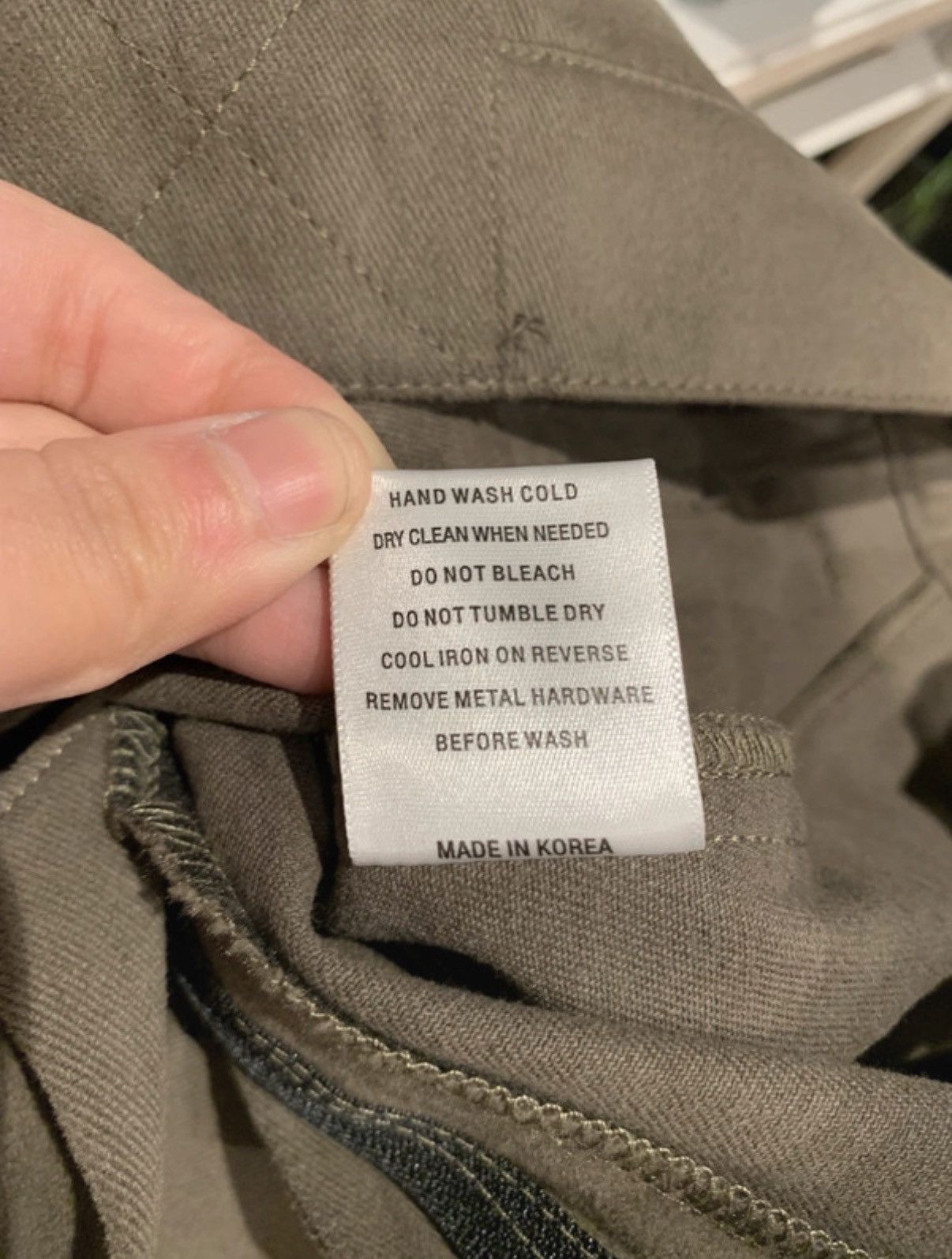 Hyein Seo Military Cargo Pants Size 30" / US 8 / IT 44 - 6 Thumbnail