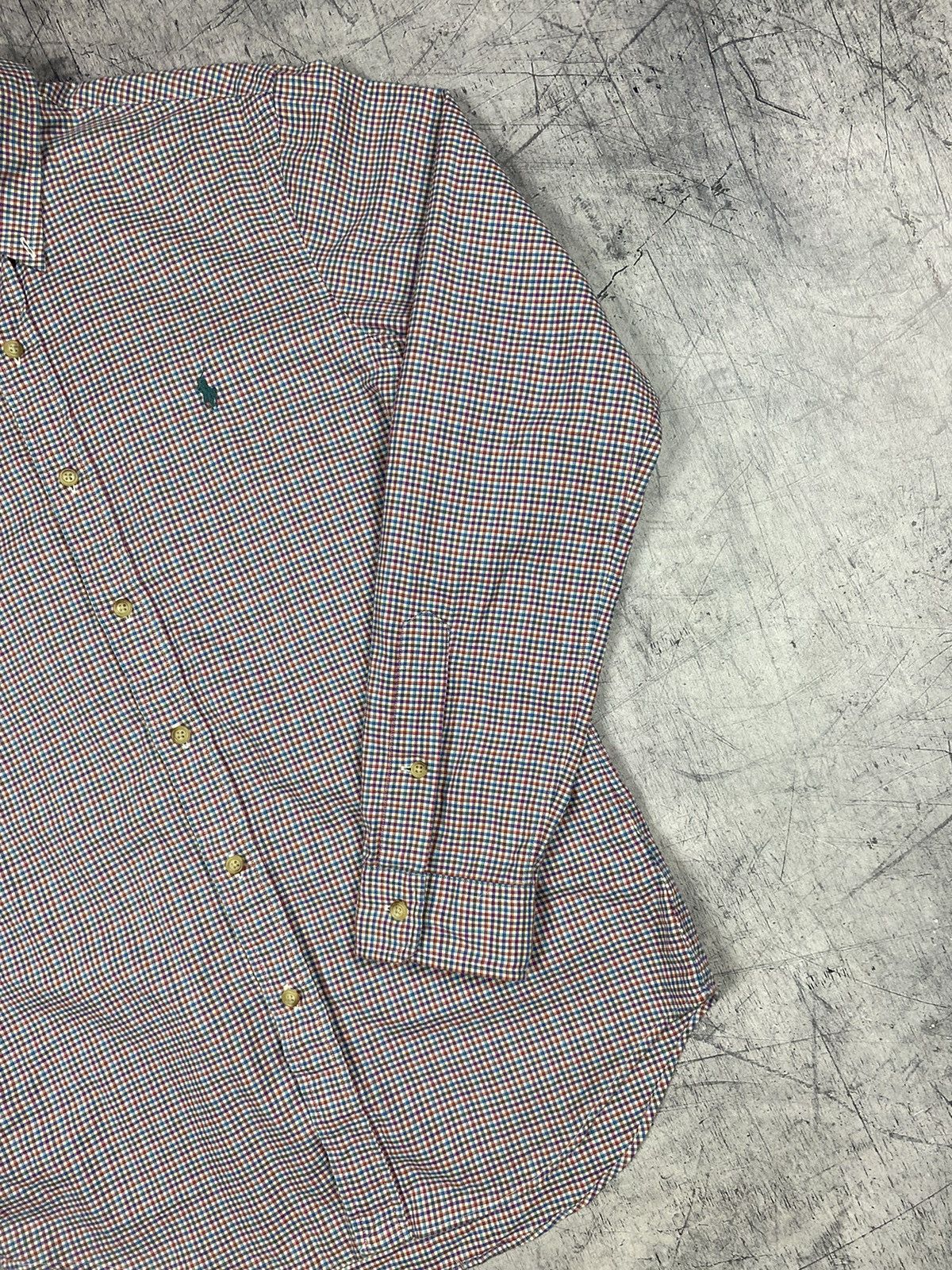 Designer × Polo Ralph Lauren Polo Ralph Lauren Designer Checkered Button Up Shirt Size US M / EU 48-50 / 2 - 4 Thumbnail