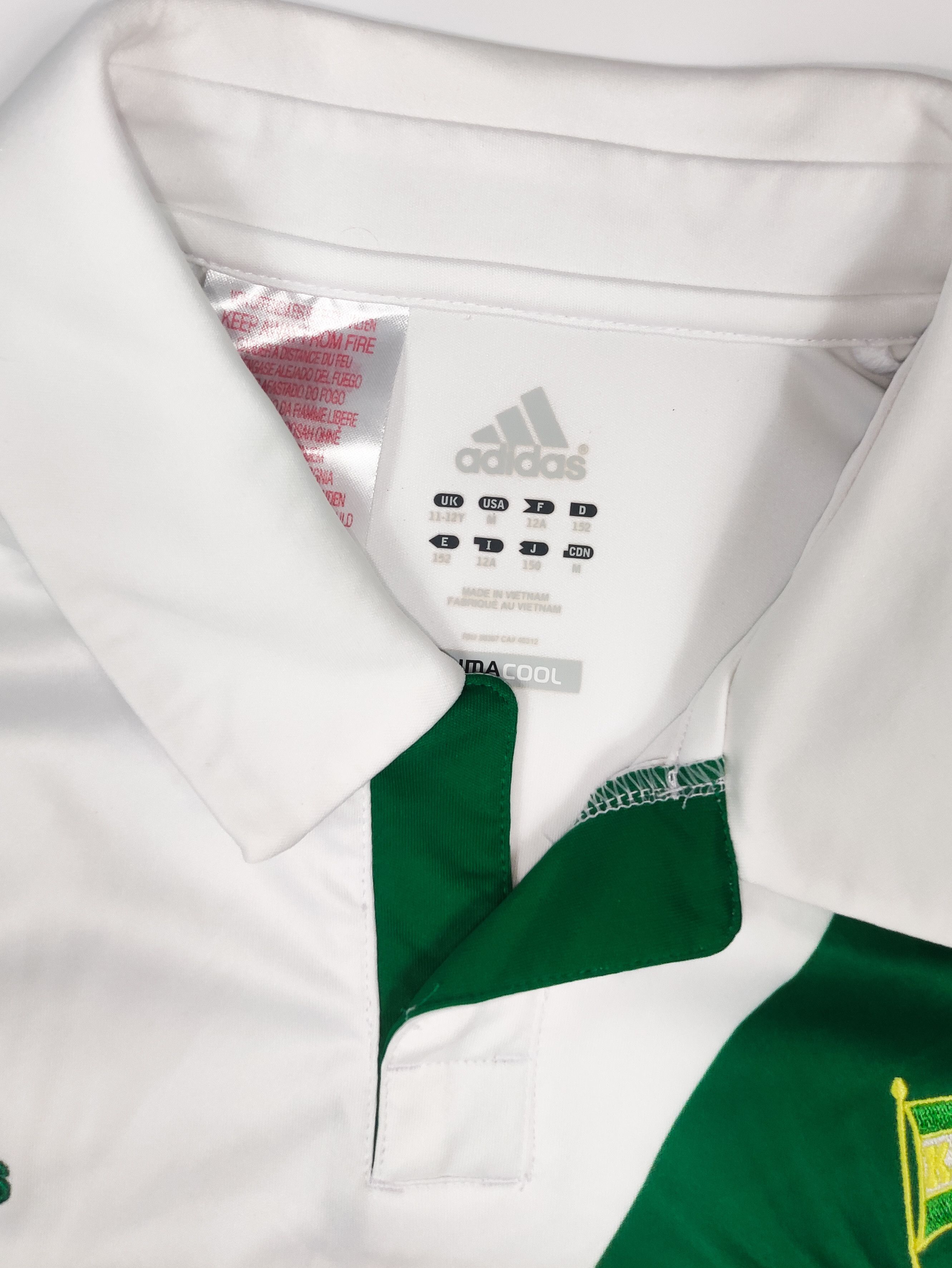 Adidas Lechia Gdańsk 2012 2013 Adidas Home Shirt 12 years old Size US XXS / EU 40 - 3 Thumbnail
