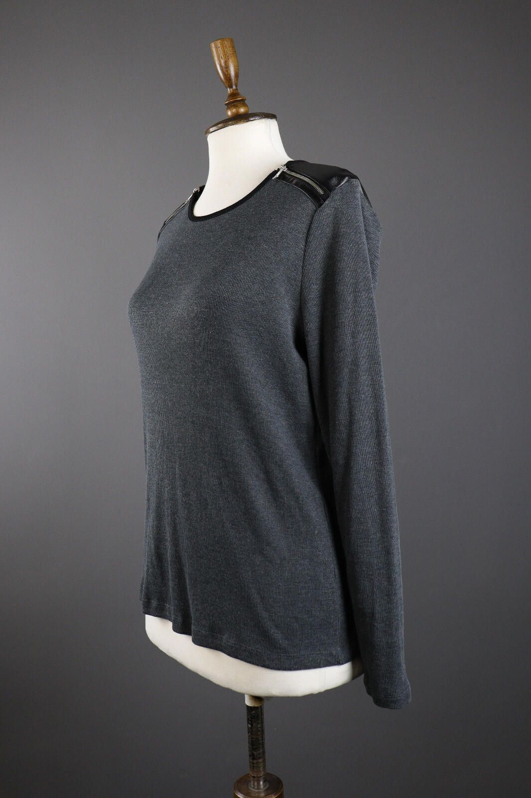 Lauren Ralph Lauren Lauren Ralph Lauren Leather Shoulder Sweater Size XL Size XL / US 12-14 / IT 48-50 - 4 Thumbnail
