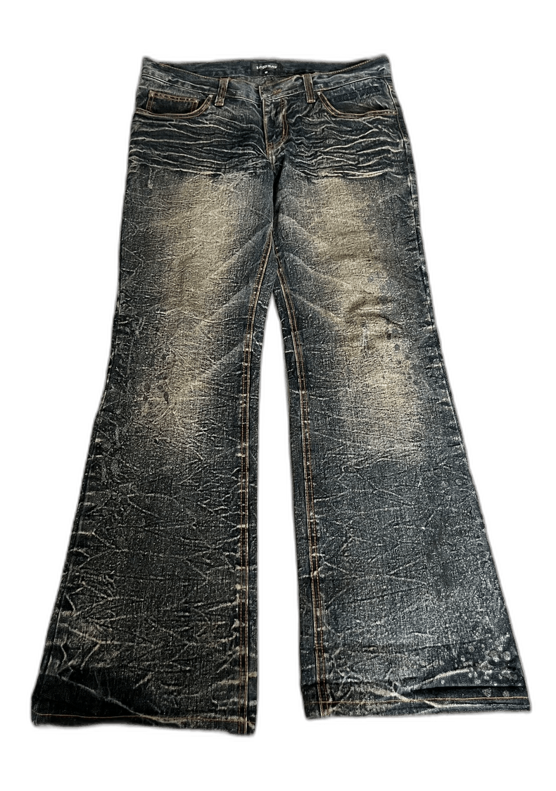 Yohji Yamamoto Vintage Distressed Denim Jeans with Unique Details-2506 Size 33" - 1 Thumbnail