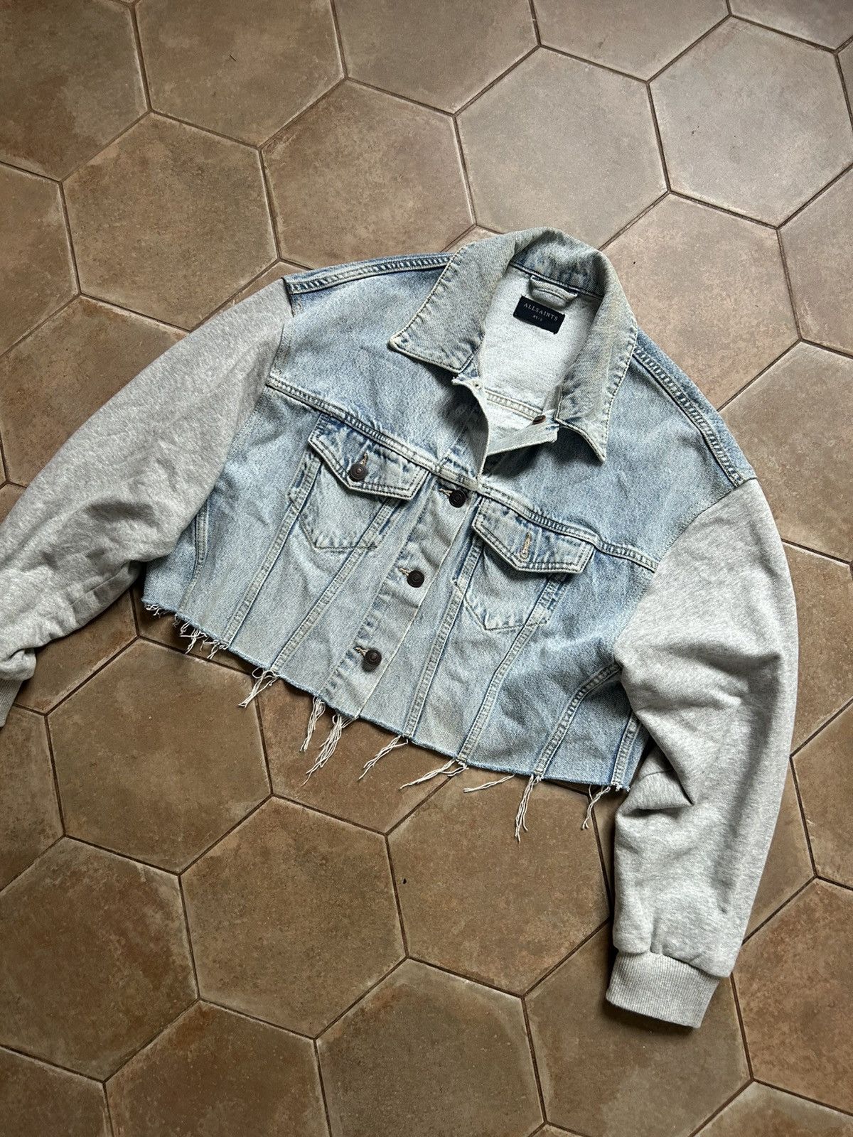 Allsaints Allsaints jeans Denim Jacket Size S / US 4 / IT 40 - 2 Thumbnail