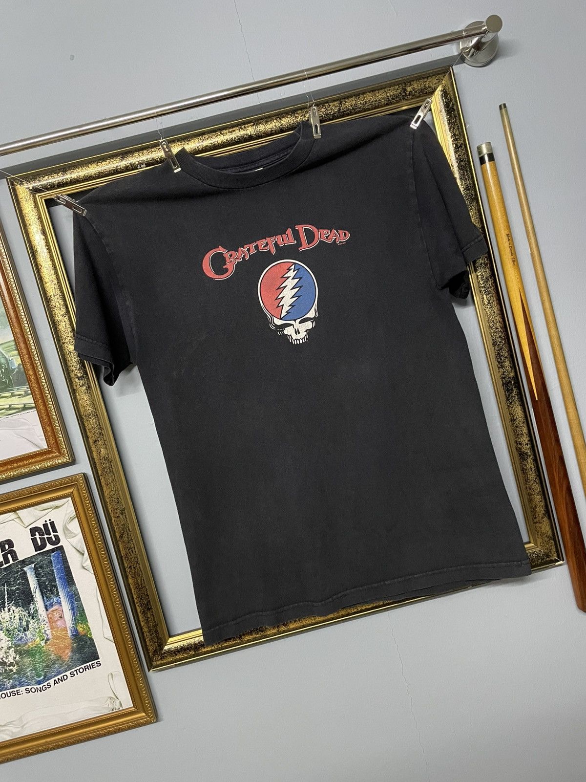 Vintage Vintage Original Grateful Dead Skull Sunfaded Music Tshirt Size US M / EU 48-50 / 2 - 2 Thumbnail